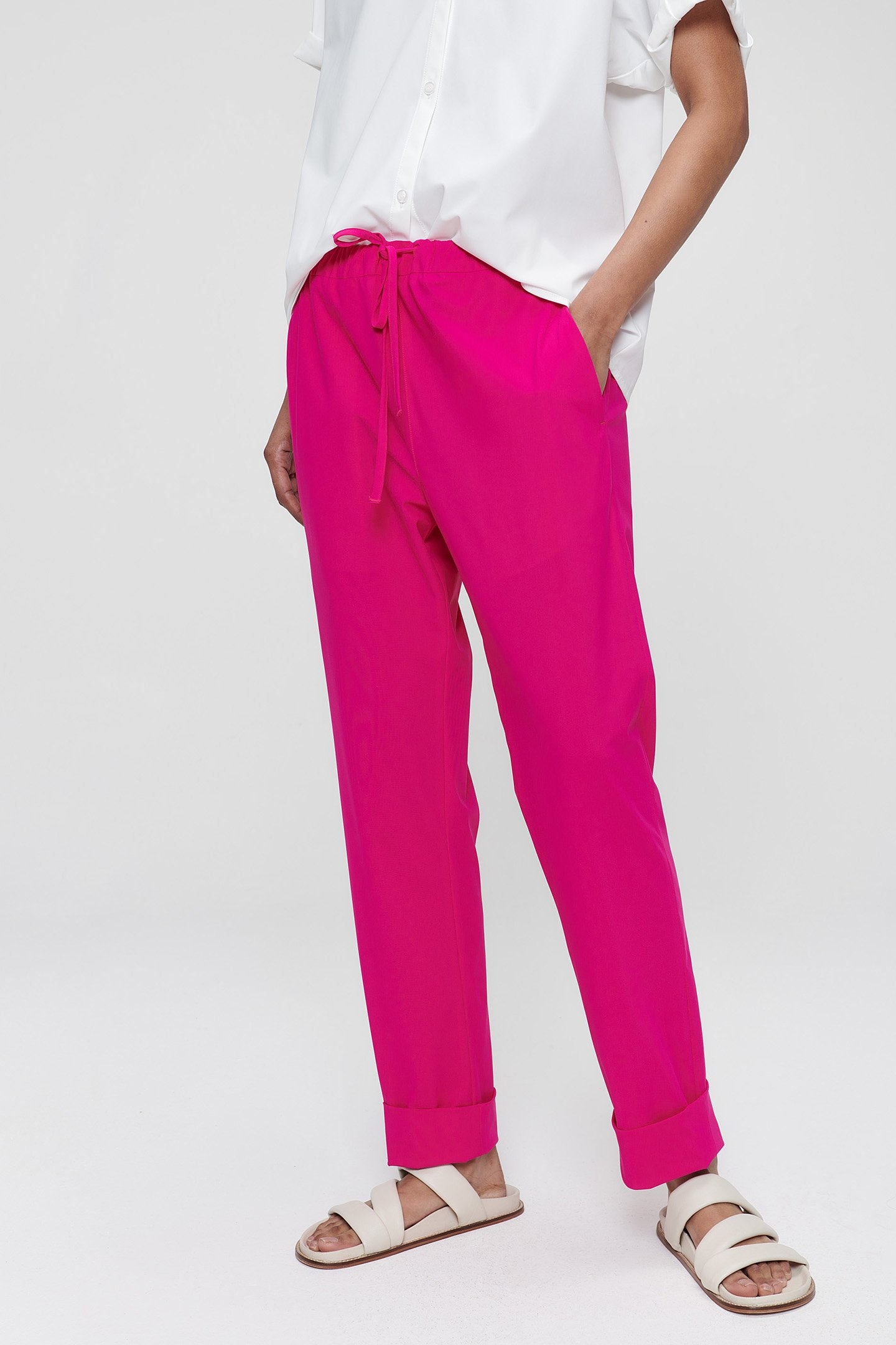TRACK PANTS SHOCKING PINK 1