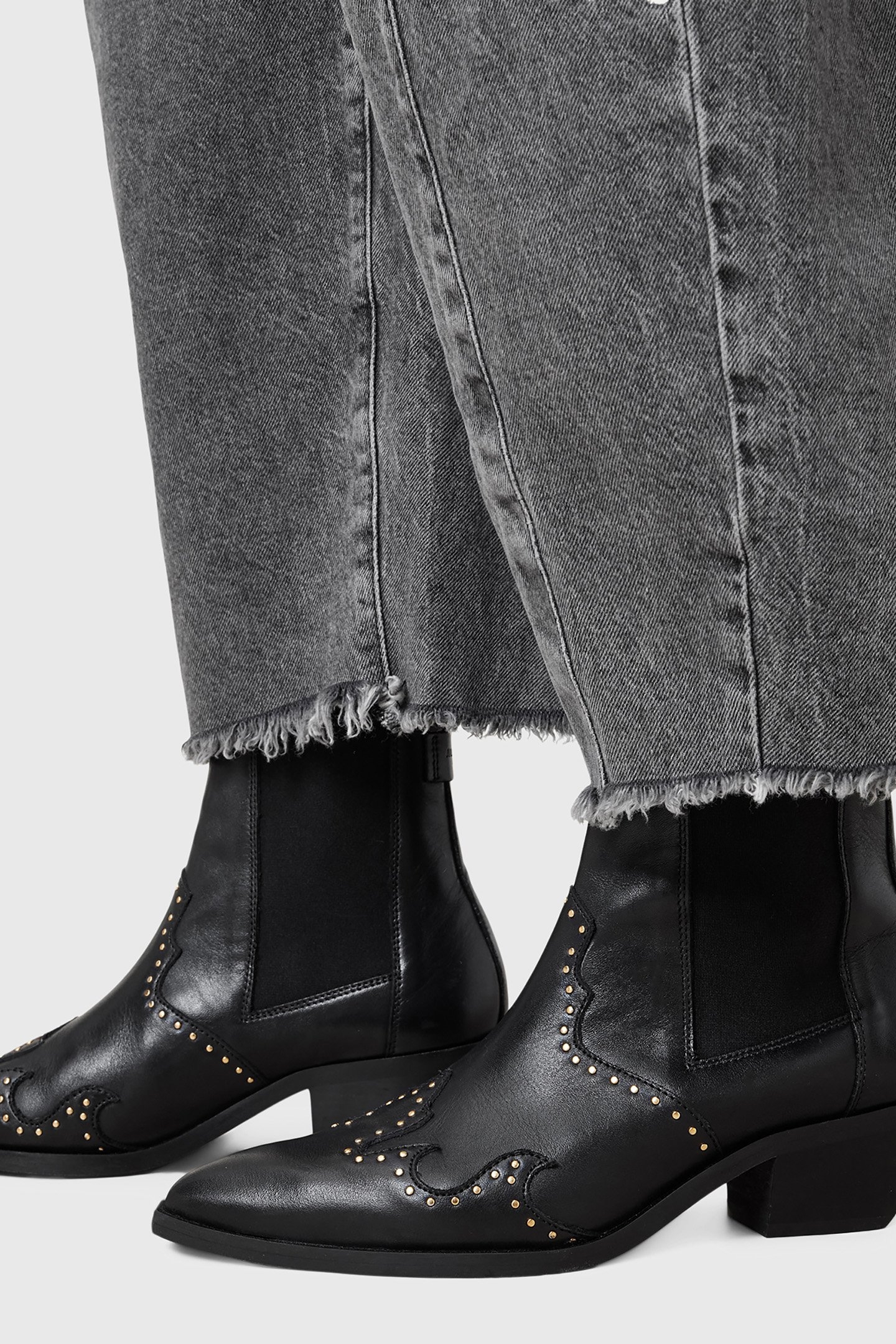 DENVER STUD BOOT BLACK 2