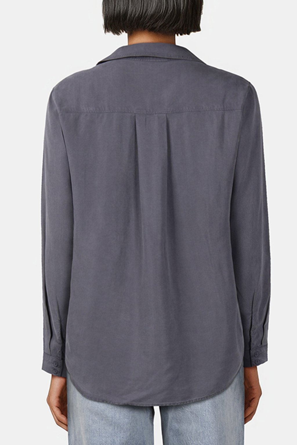 TWO POCKET CLASSIC BUTTON DOWN SILVER STORM 2