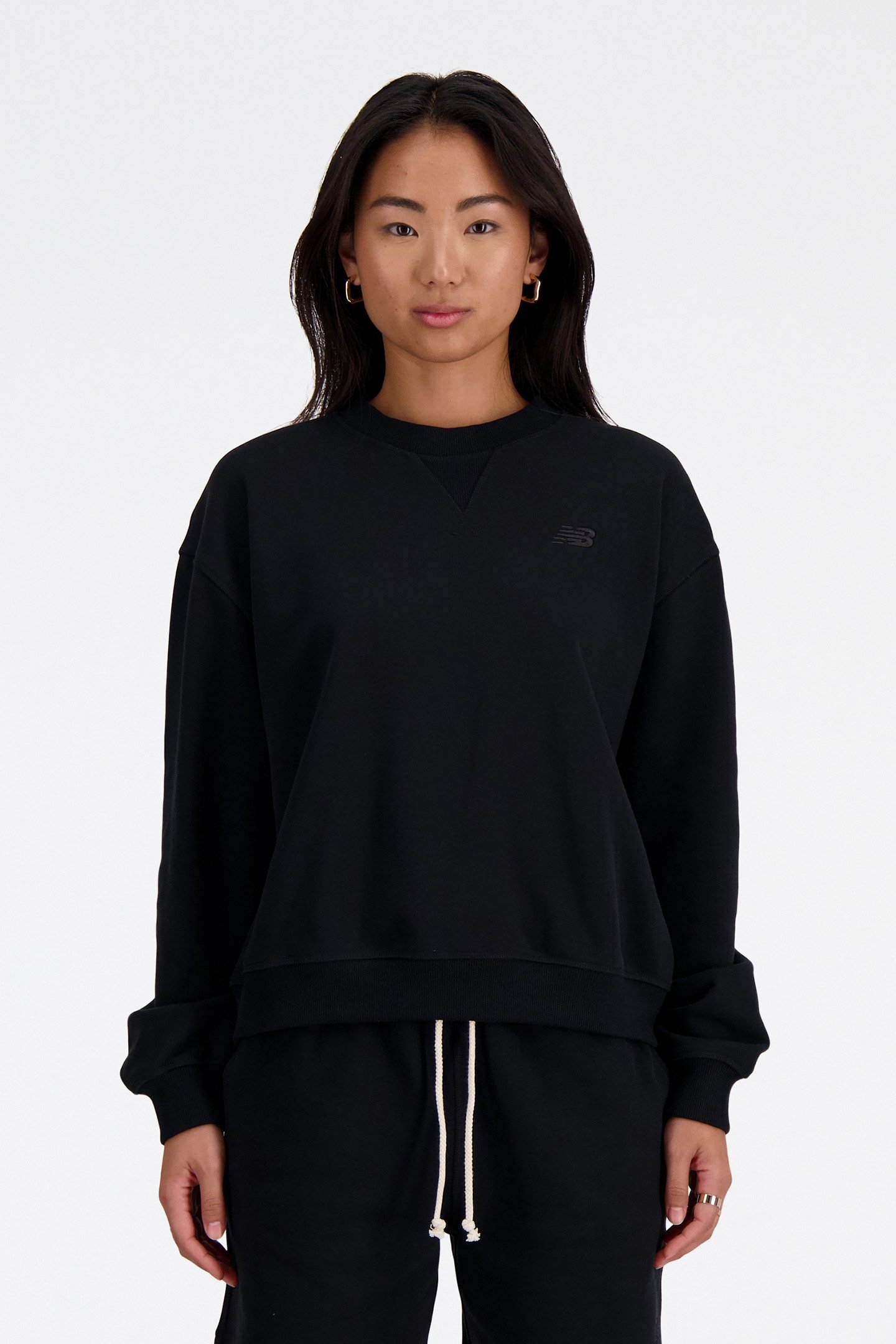 ATHLETICS SWEATSHIRT IN BLACK 1