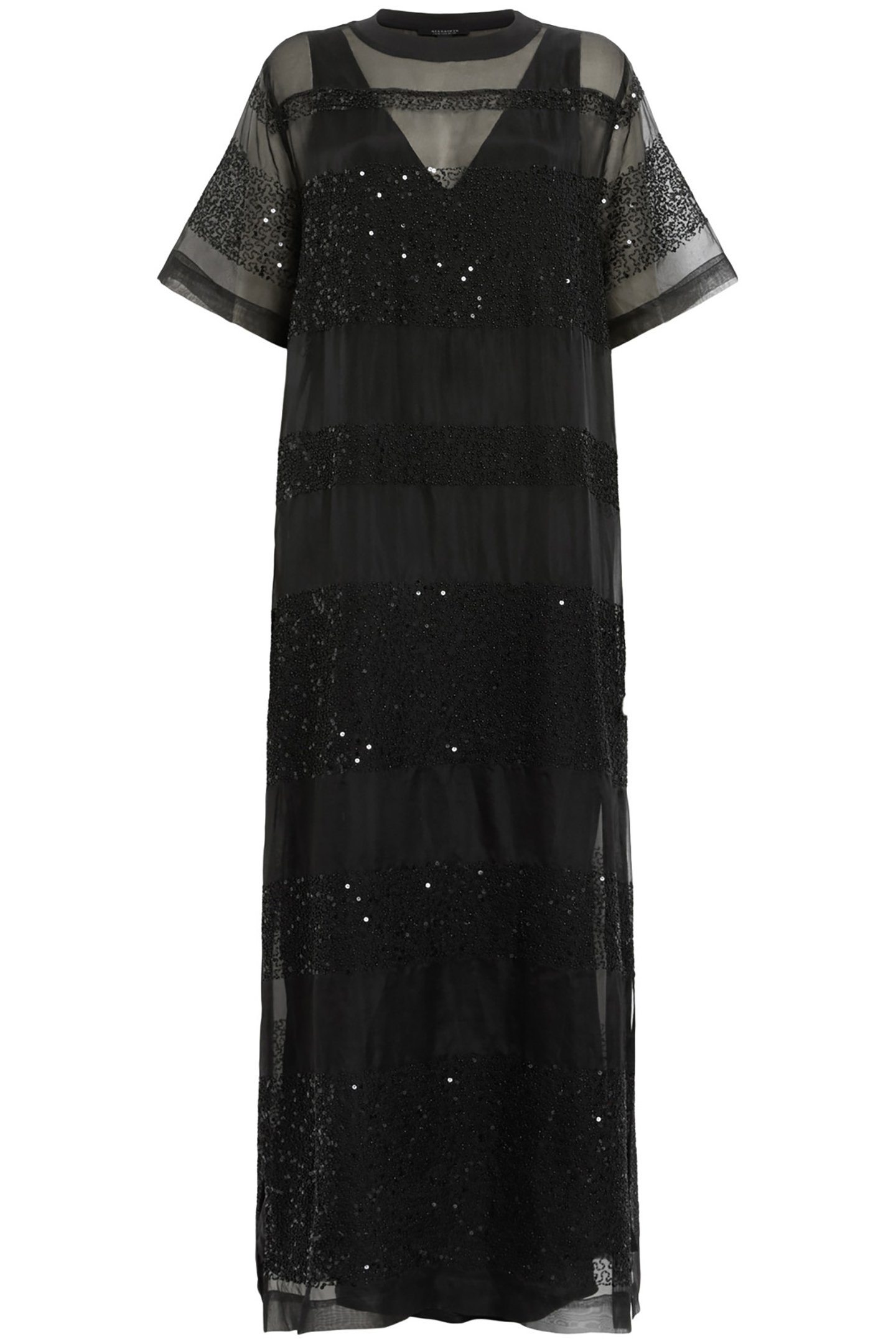 IZABELA MAXI DRESS BLACK 3