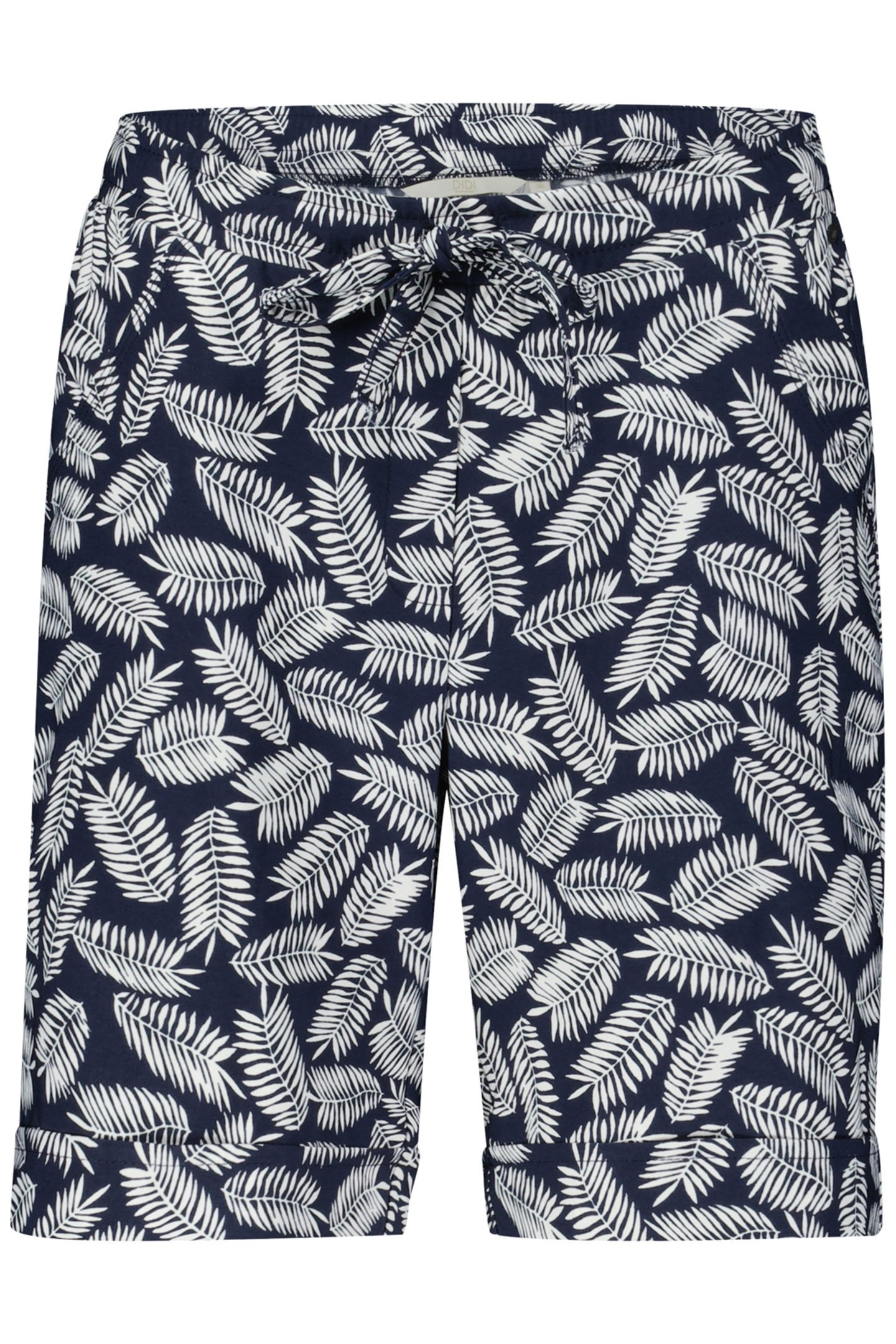 TRAVEL BERMUDA VOLARE PRINT DARKBLUE WITH FEATHERS PRINT 4