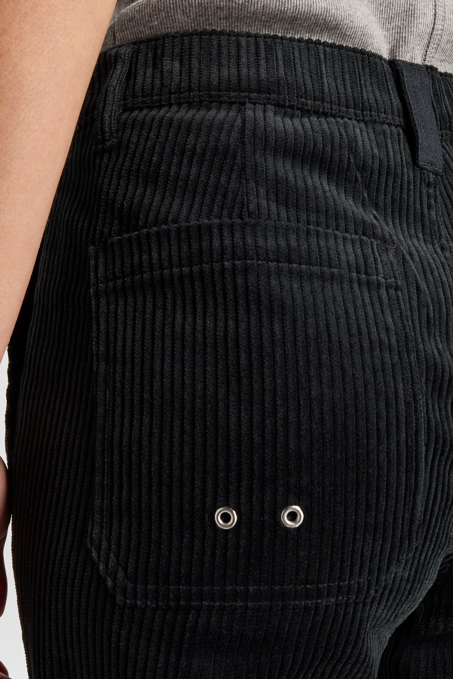 CORDUROY PANTS CONVERSE BLACK 4