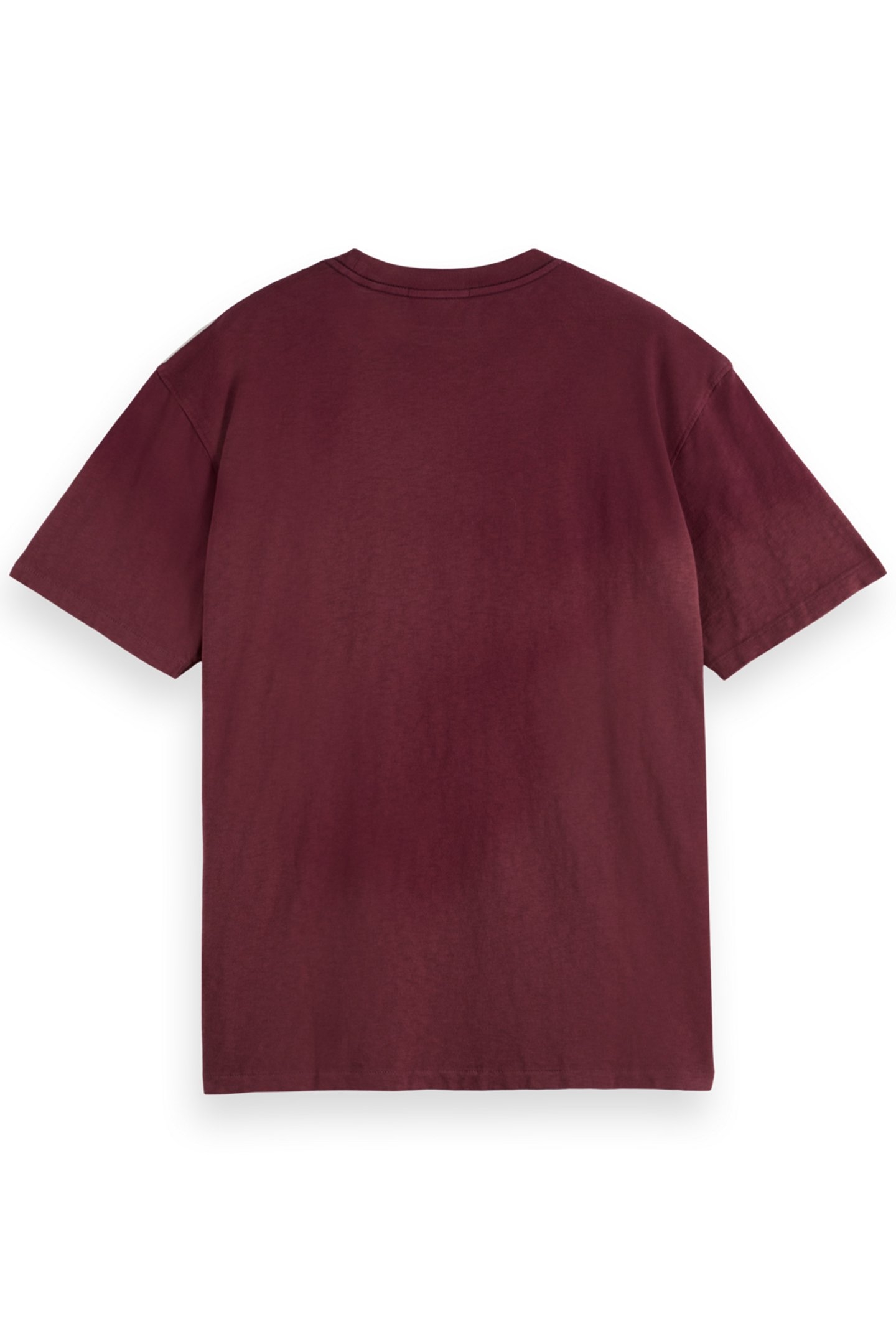 LOOSE FIT IRREGULAR DYED ARTWORK T-SHIRT BOHEMIAN PINK 2