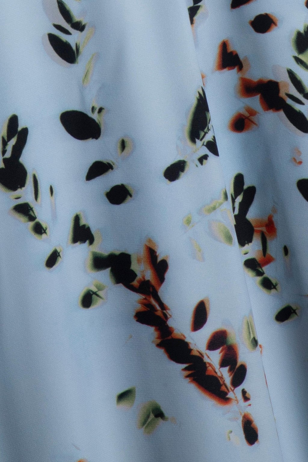 PRINTED MIDI DRESS SAGE 4