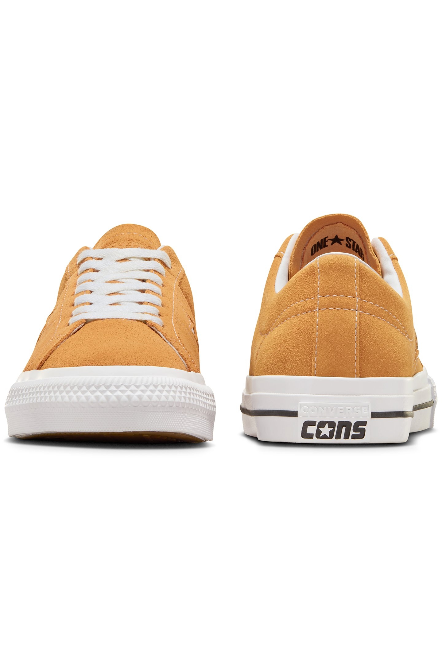 CONS ONE STAR PRO SUEDE SUNFLOWER GOLD/WHITE/BLACK 5