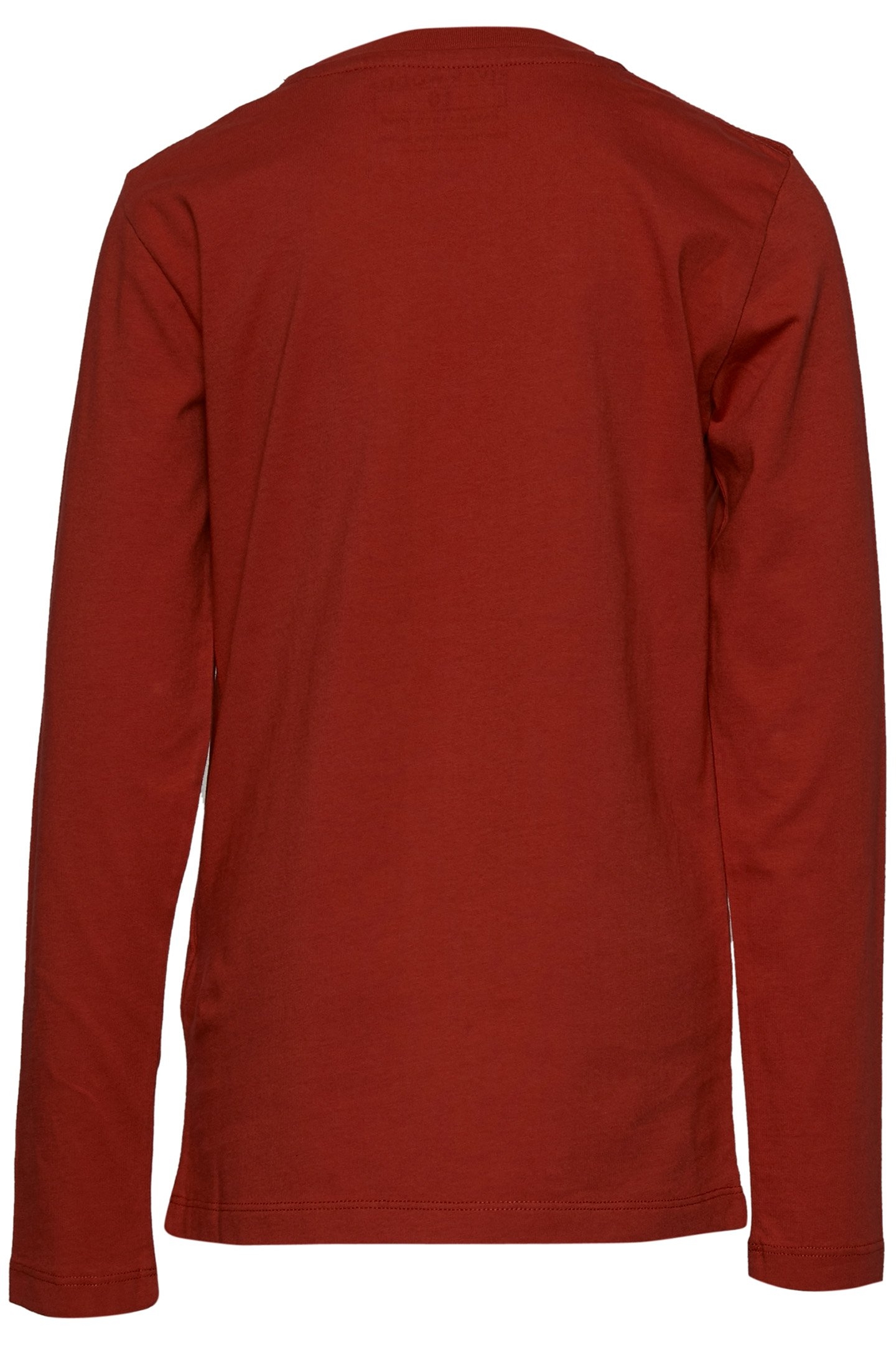 BASIC ROUND NECK T-SHIRT IN RED 2