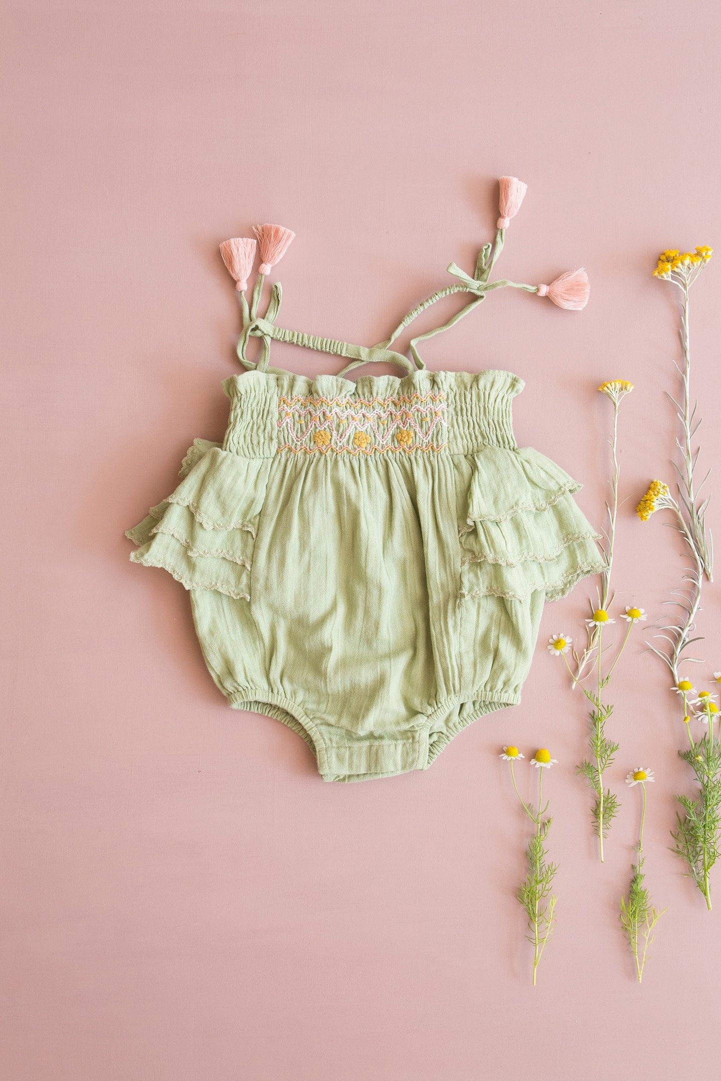 ROMPERS EMMALINE OLIVE 5