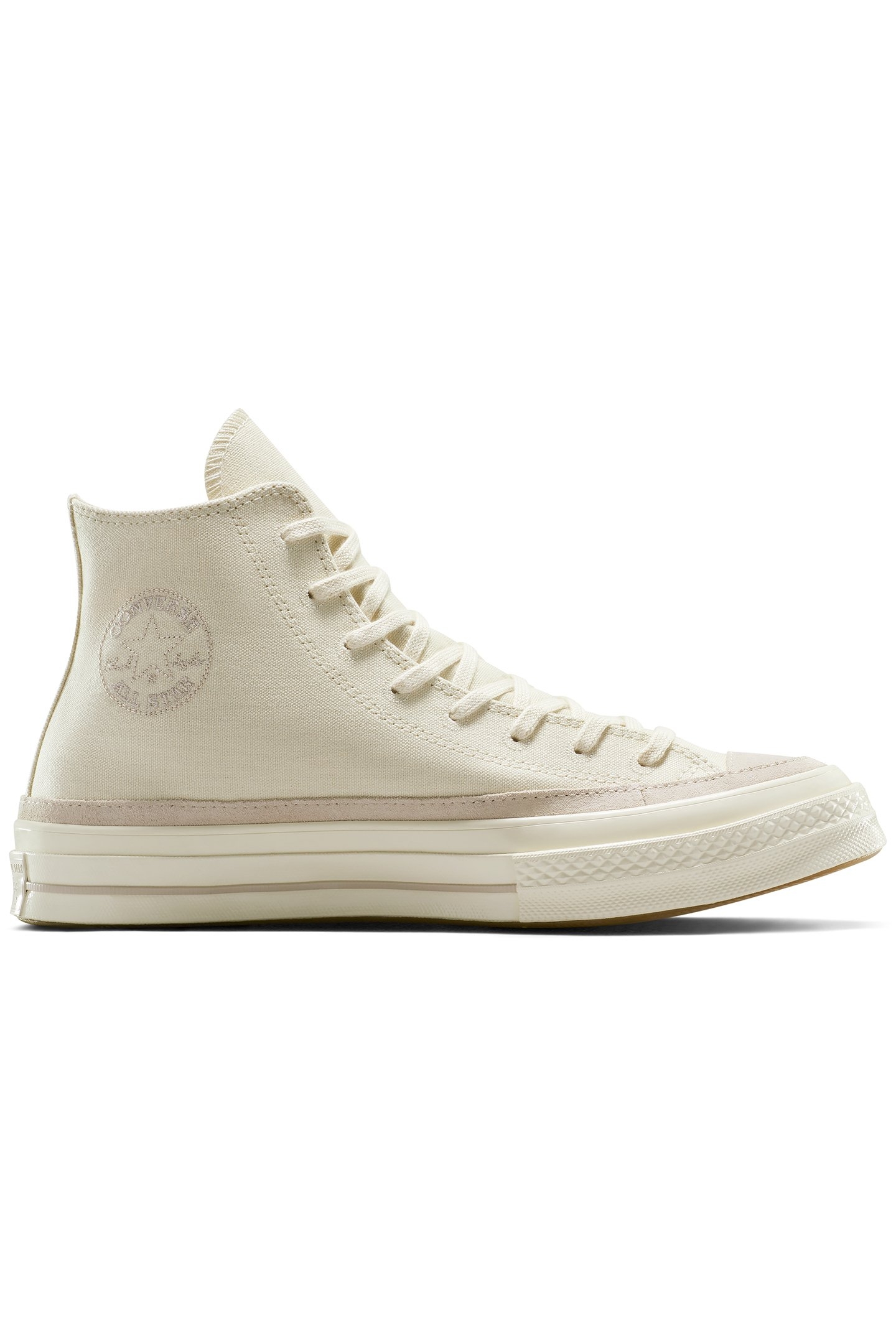 CHUCK 70 CANVAS & SUEDE NATURAL IVORY/WARM CLAY 1