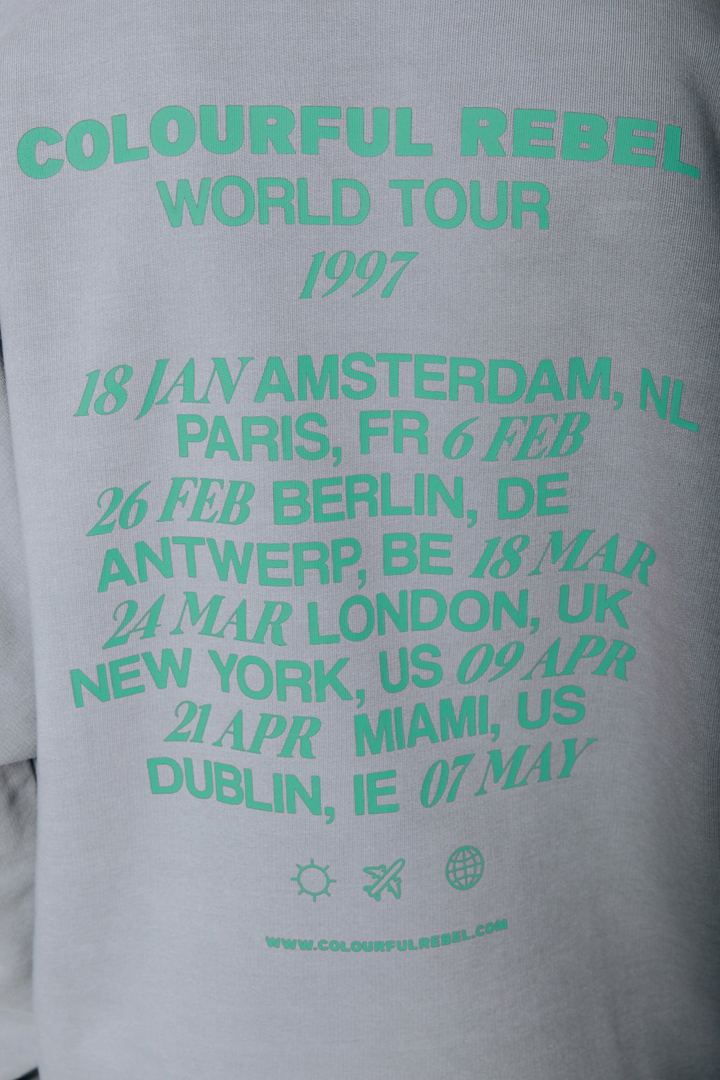 TRAVEL RELAXED SWEAT LIGHT GREY 7