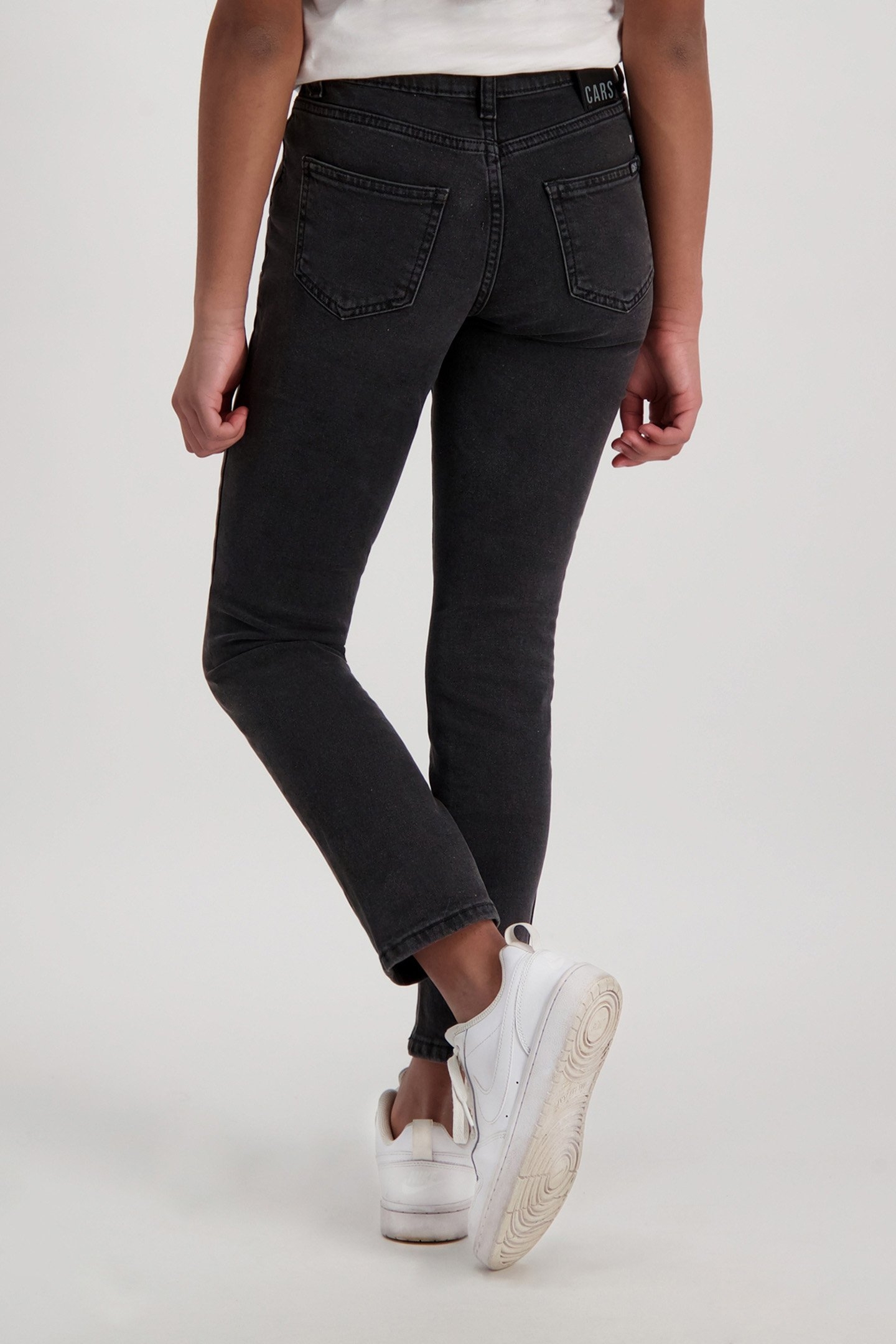 GIRLS KIDS ISALIE DEN. BLACK USED 2