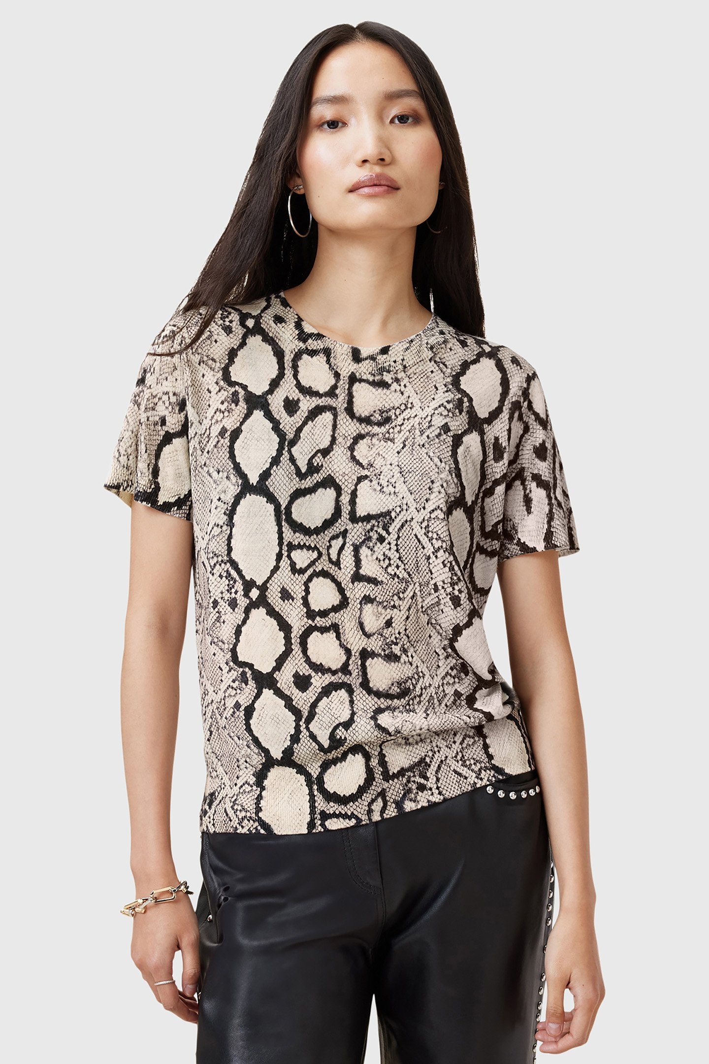 ANOUK TEE FLOW ECRU WHITE 1