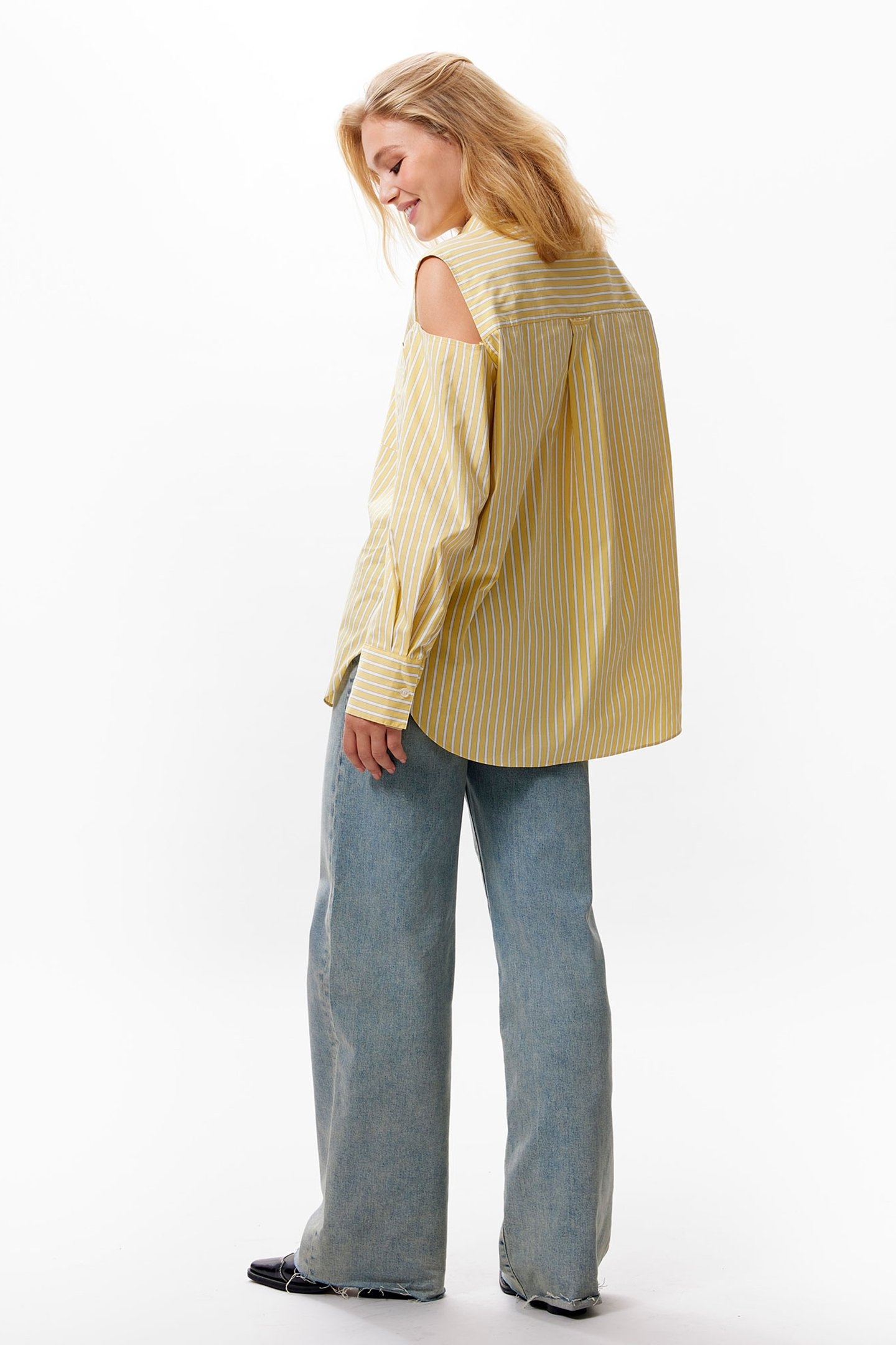 OPEN SHOULDER BLOUSE ITALIAN STRAW 3