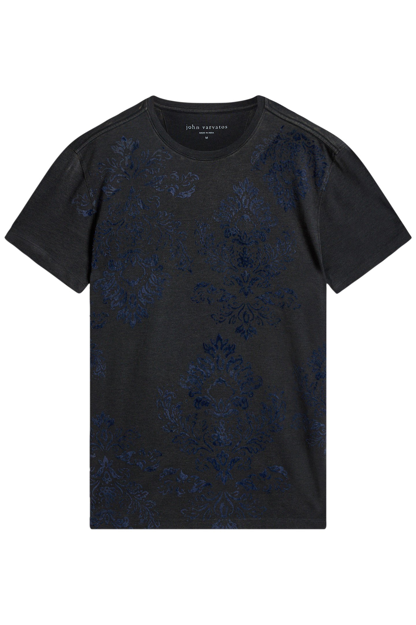 SS CREW TEE - PAISLEY DRIED SAGE 2