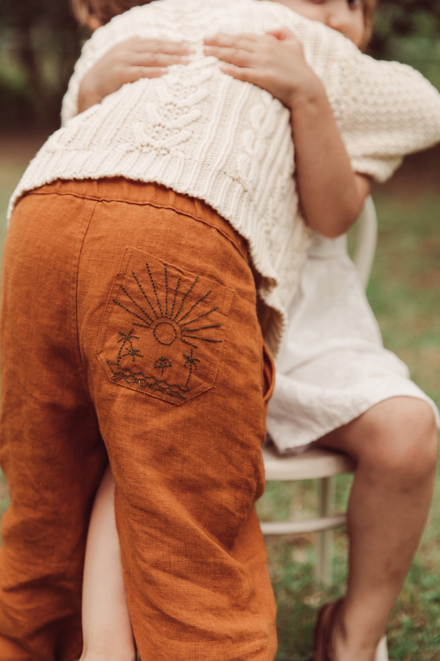 PANTS ABEL CINNAMON 2