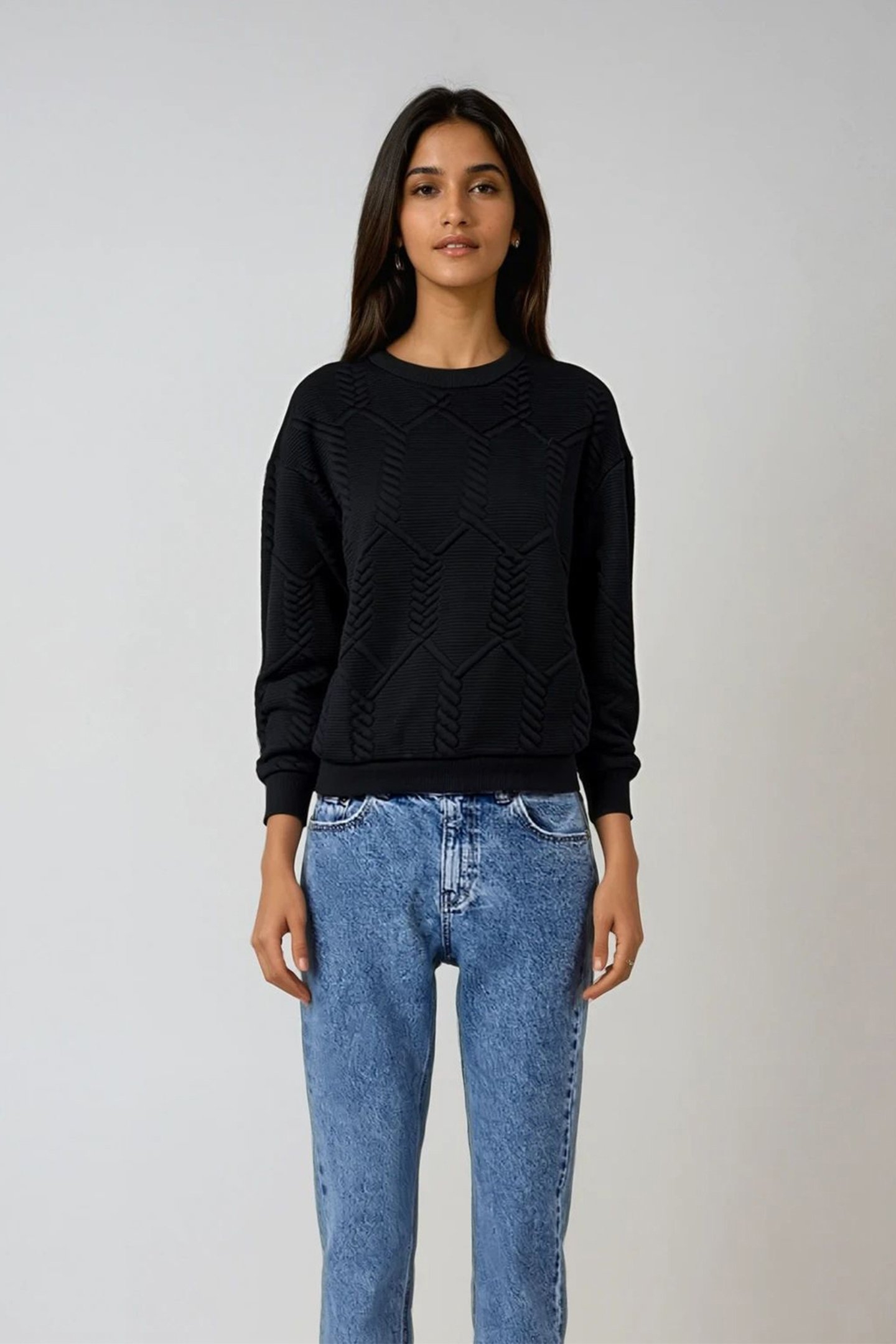 LUNA JAQUARD SW BLACK 1