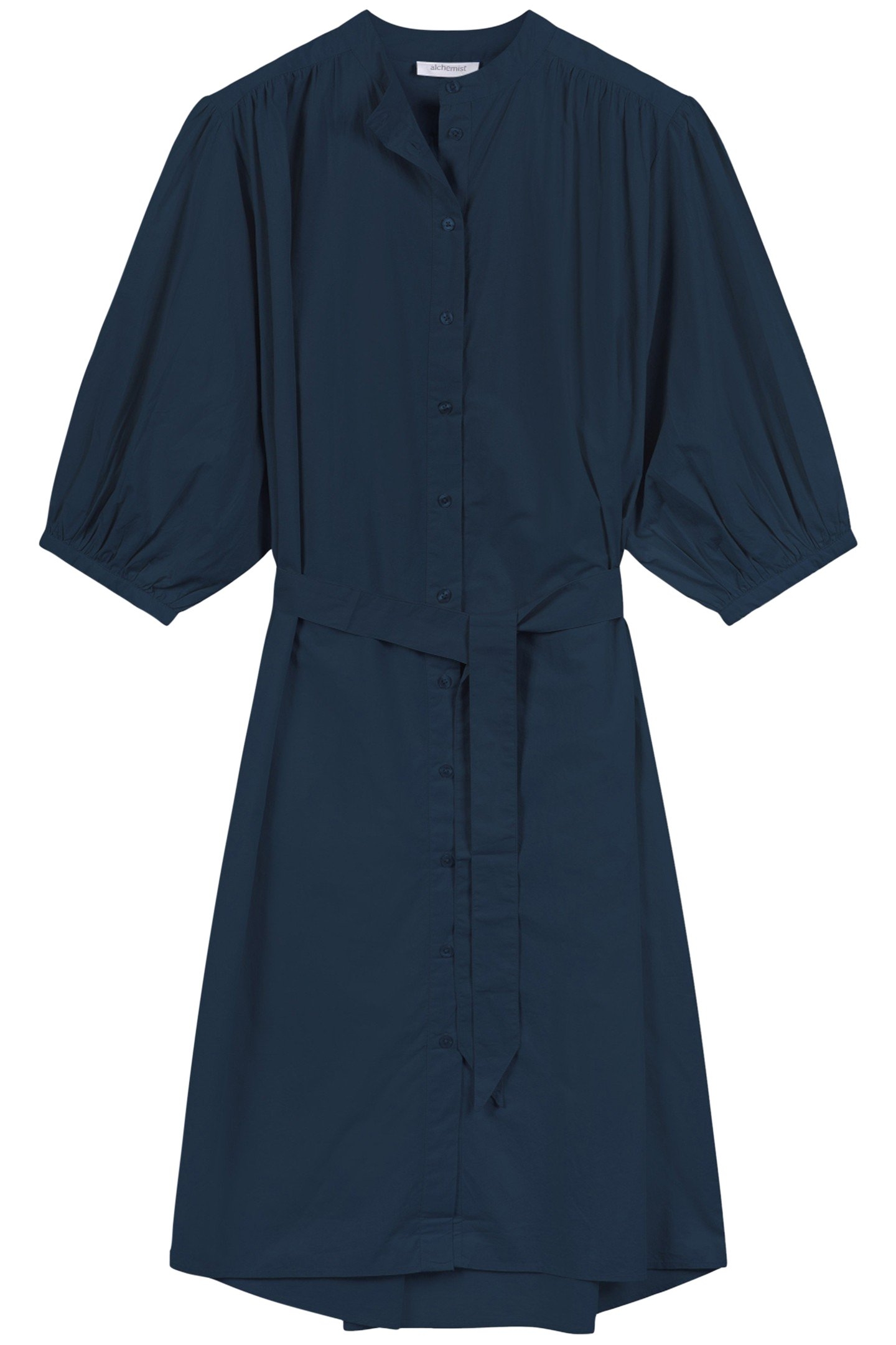 CAMELLIA DRESS NAVY 1