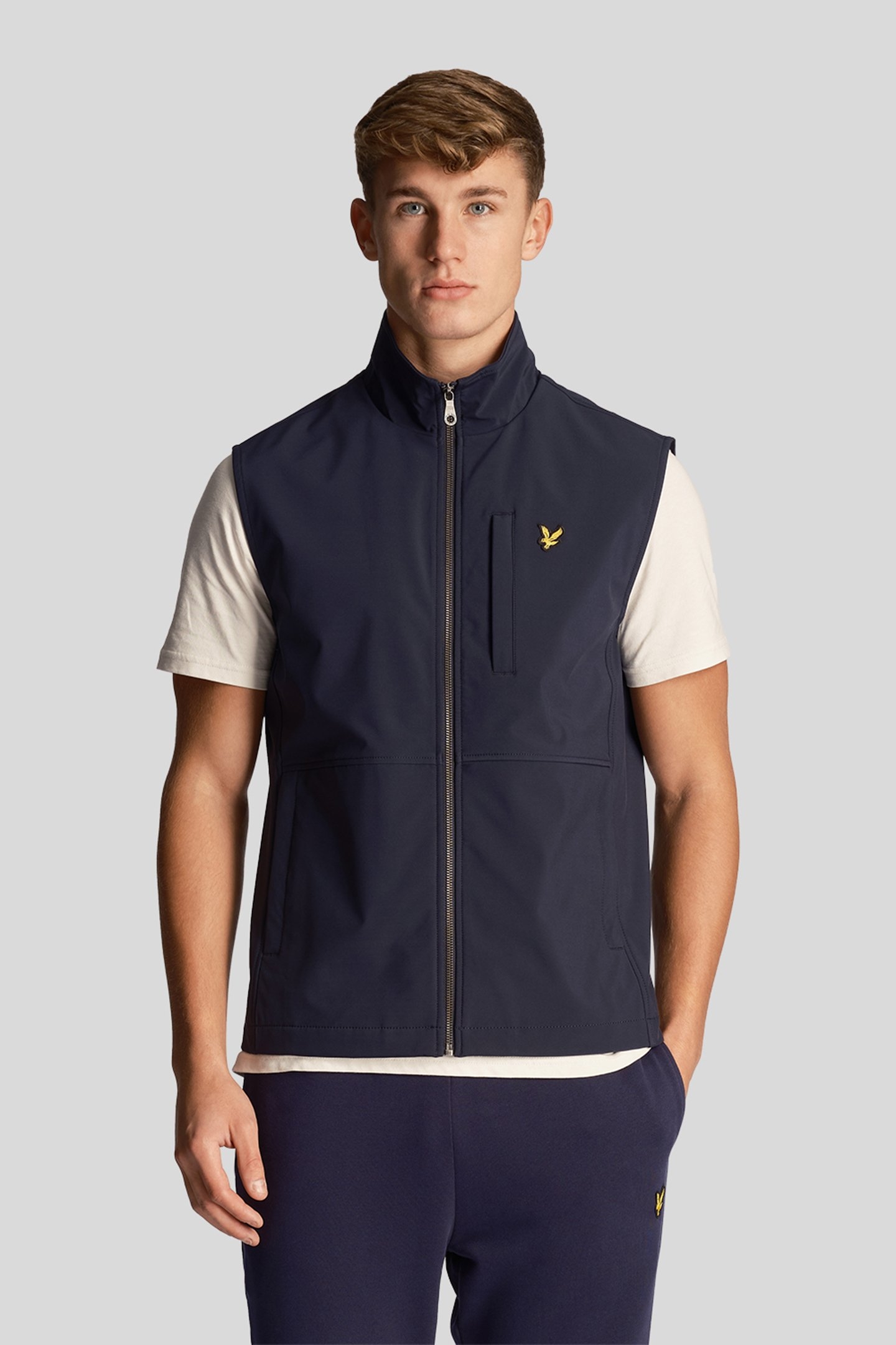 SOFTSHELL GILET DARK NAVY 1