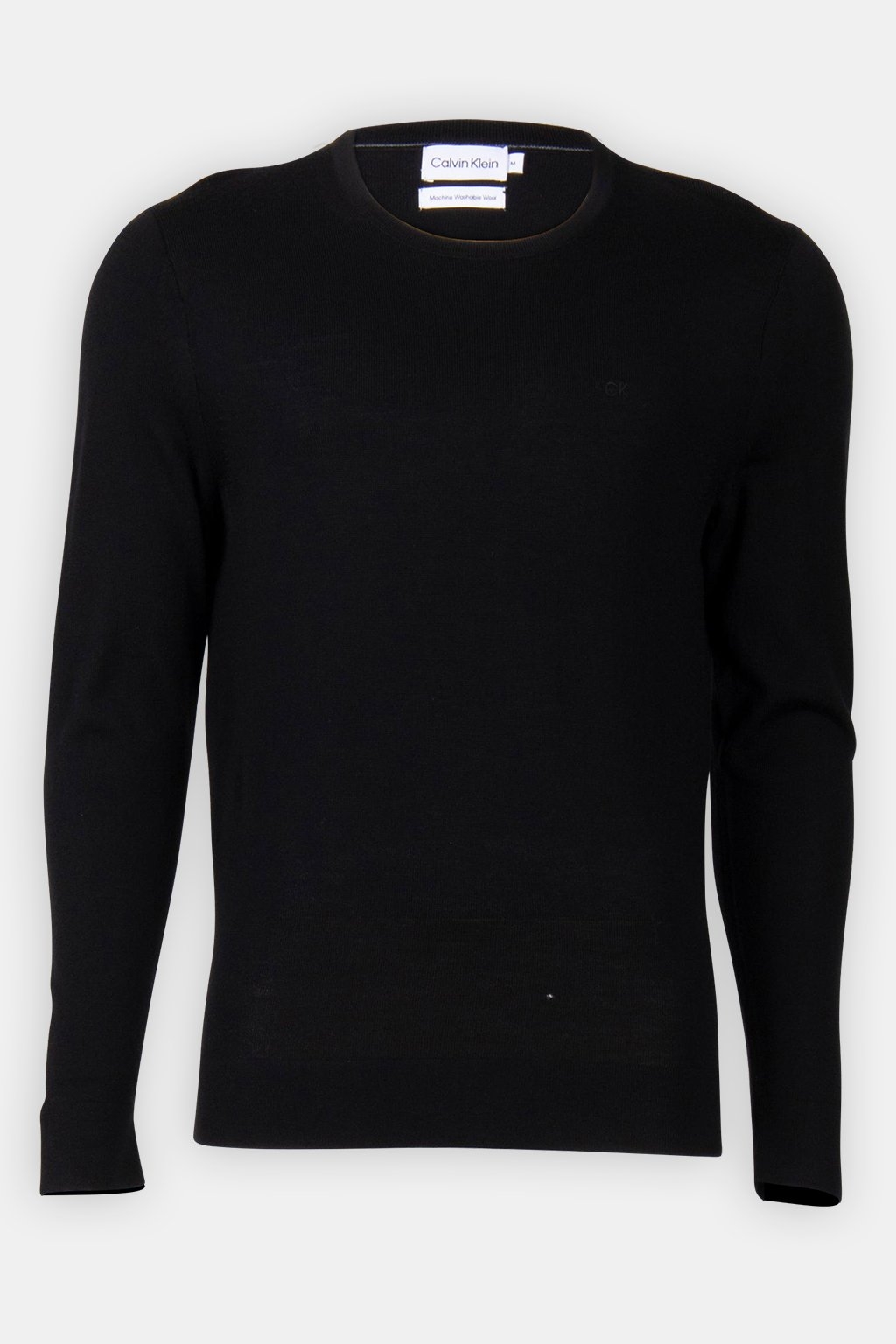 SUPERIOR WOOL CREW NECK CK BLACK 3