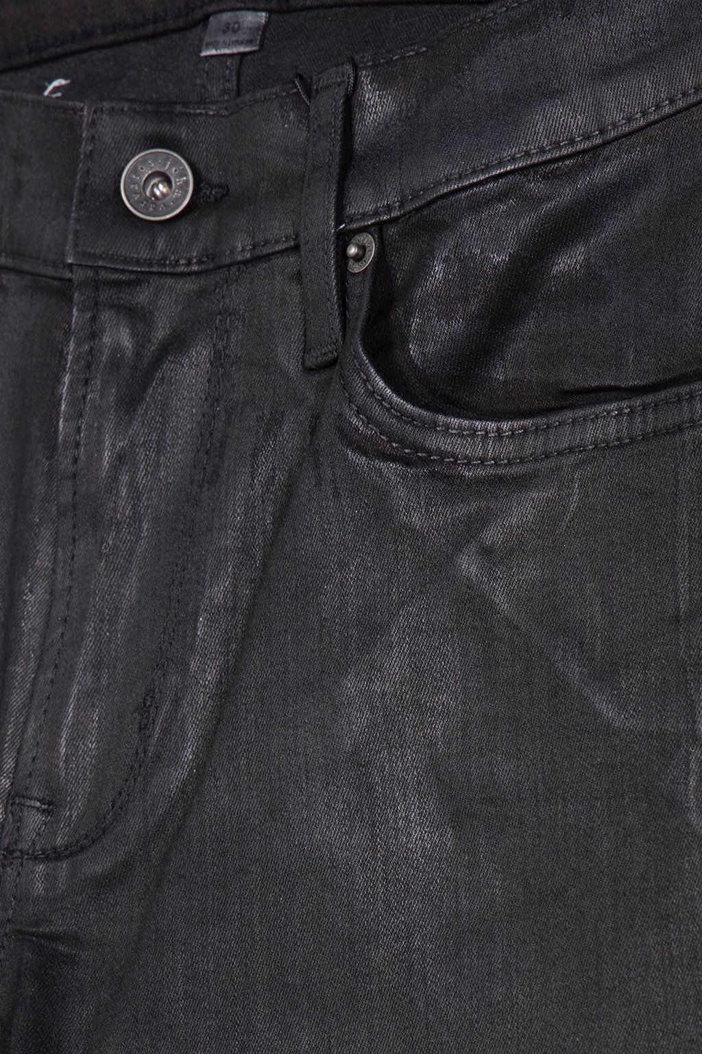 SKINNY JEAN COATED JEAN BLACK 4