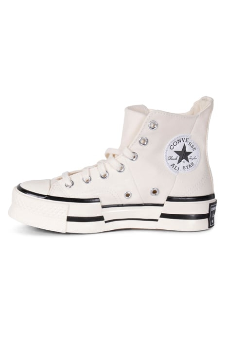 CHUCK 70 PLUS EGRET/BLACK/EGRET 3