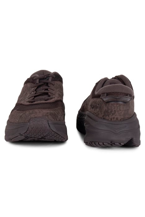 HOKA – BONDI L BROWN CROC LEATHER 2