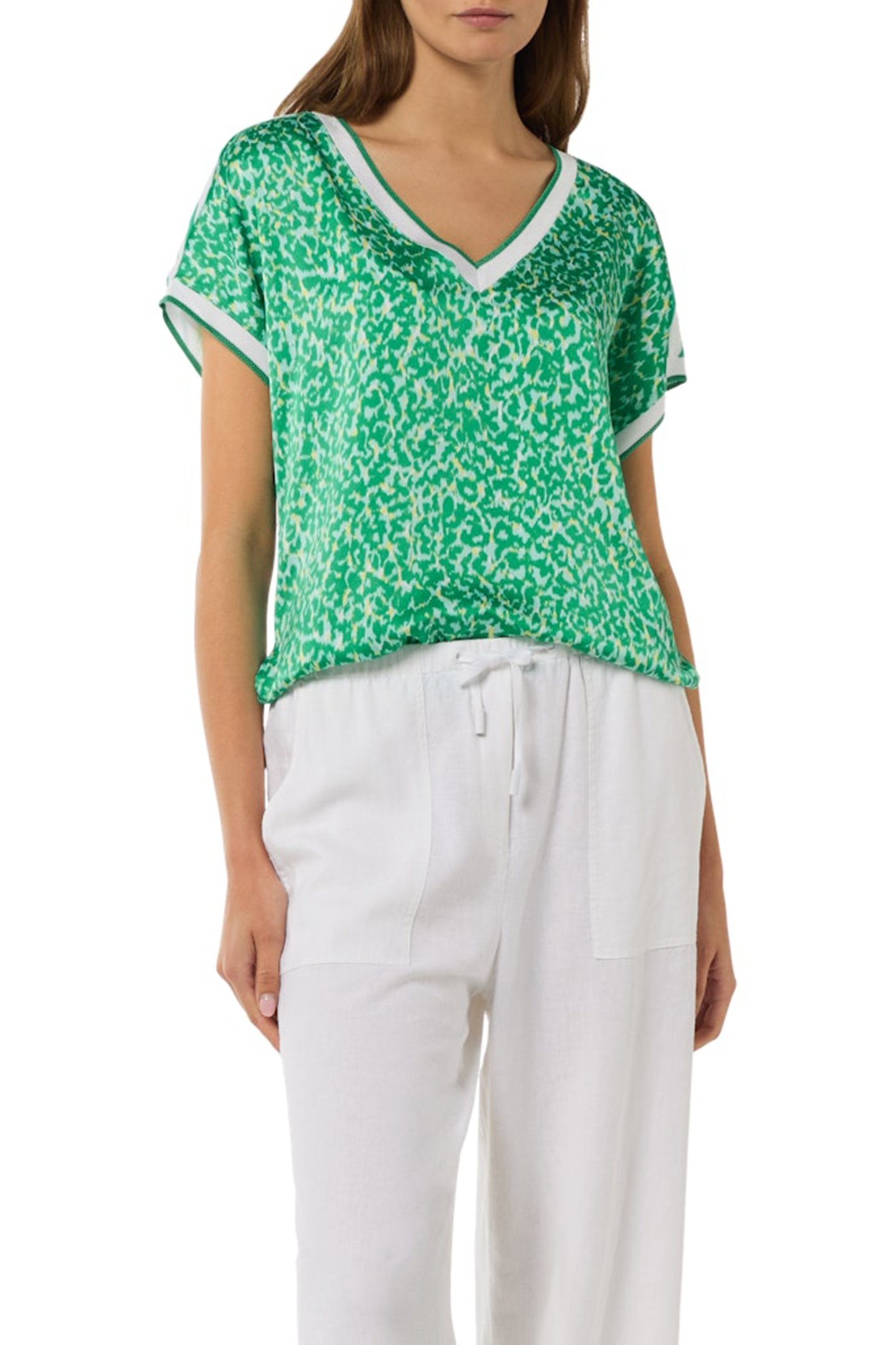 COMMA T-SHIRTS GREEN 1