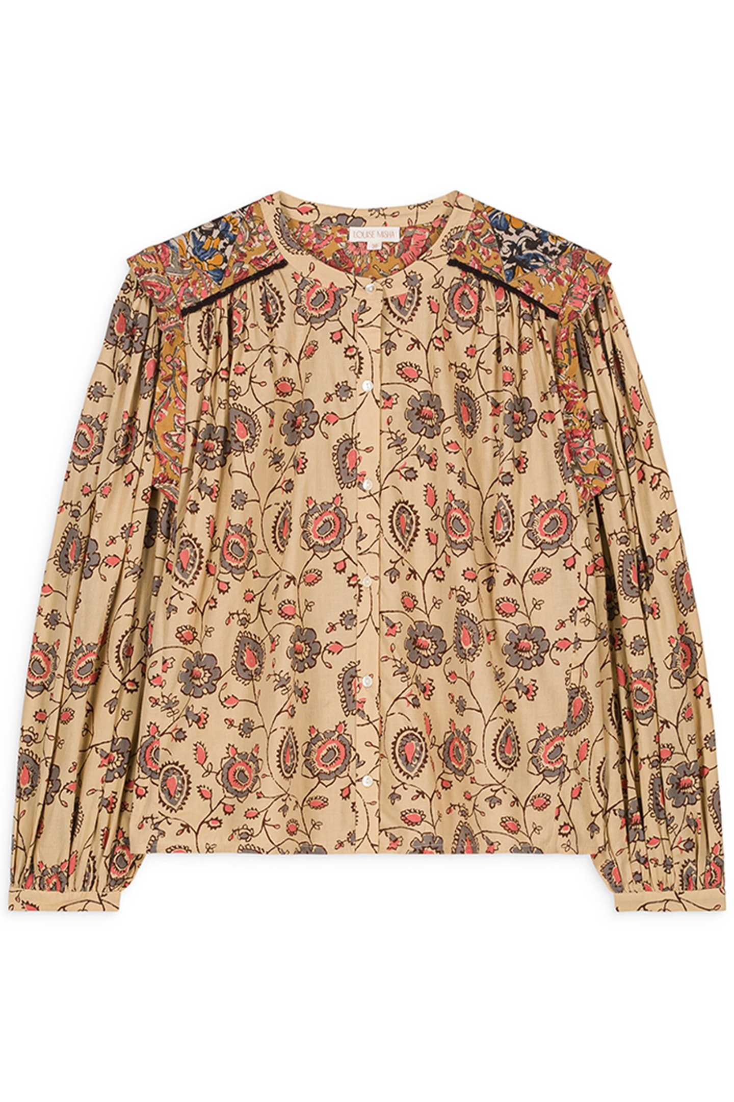 SHIRT JANIA CREAM POEM 2