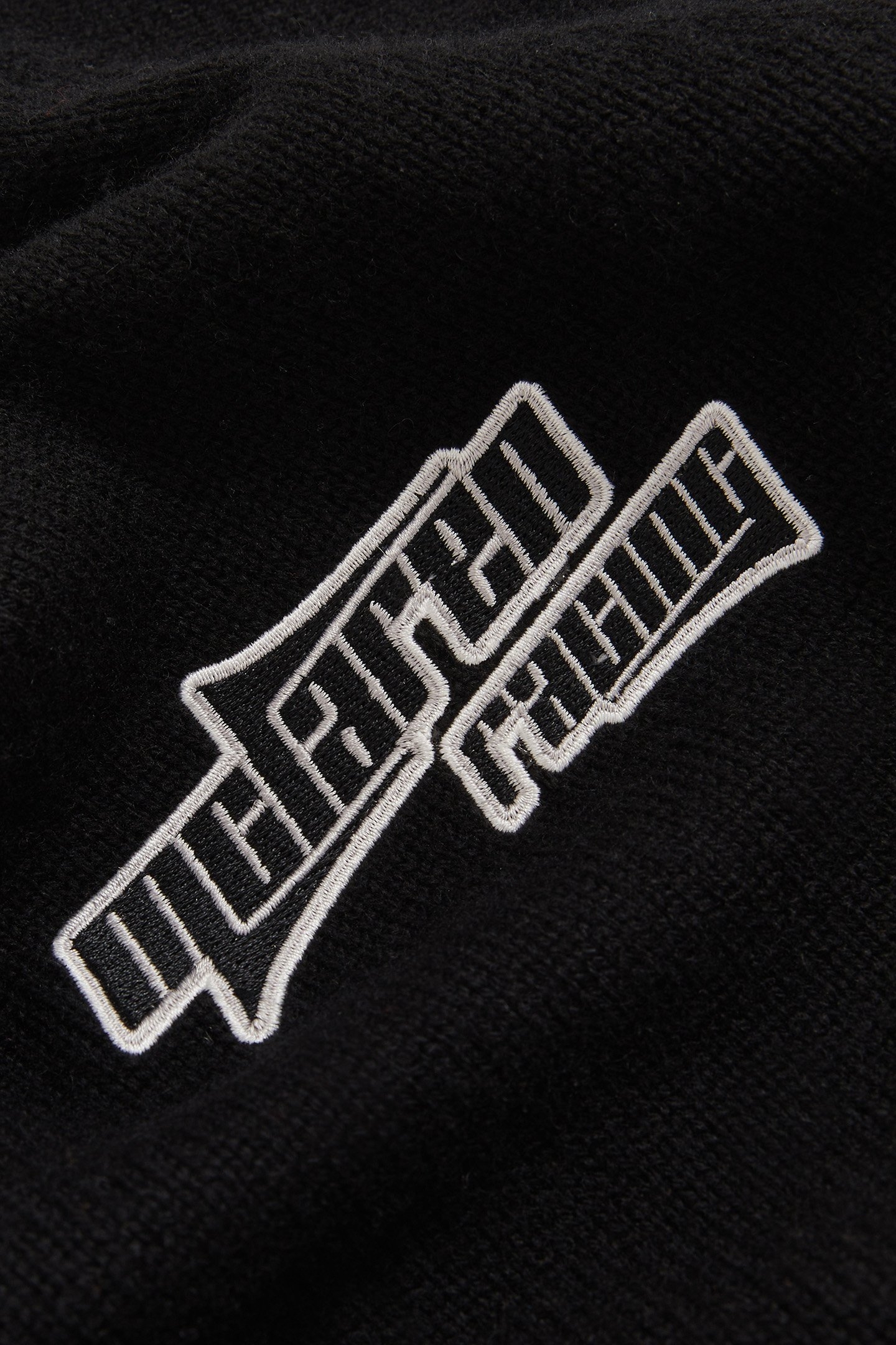 BLARE LS MCLAREN RACING EMBROIDERED VARSITY CARDIGAN BLACK 8