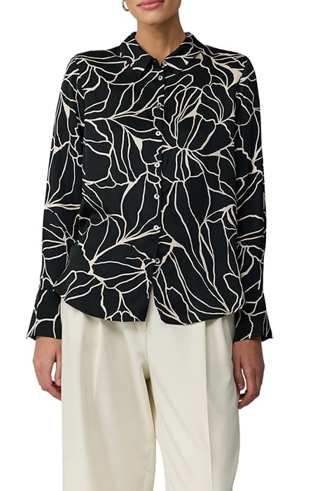 S.OLIVER BLOUSES BLACK 1