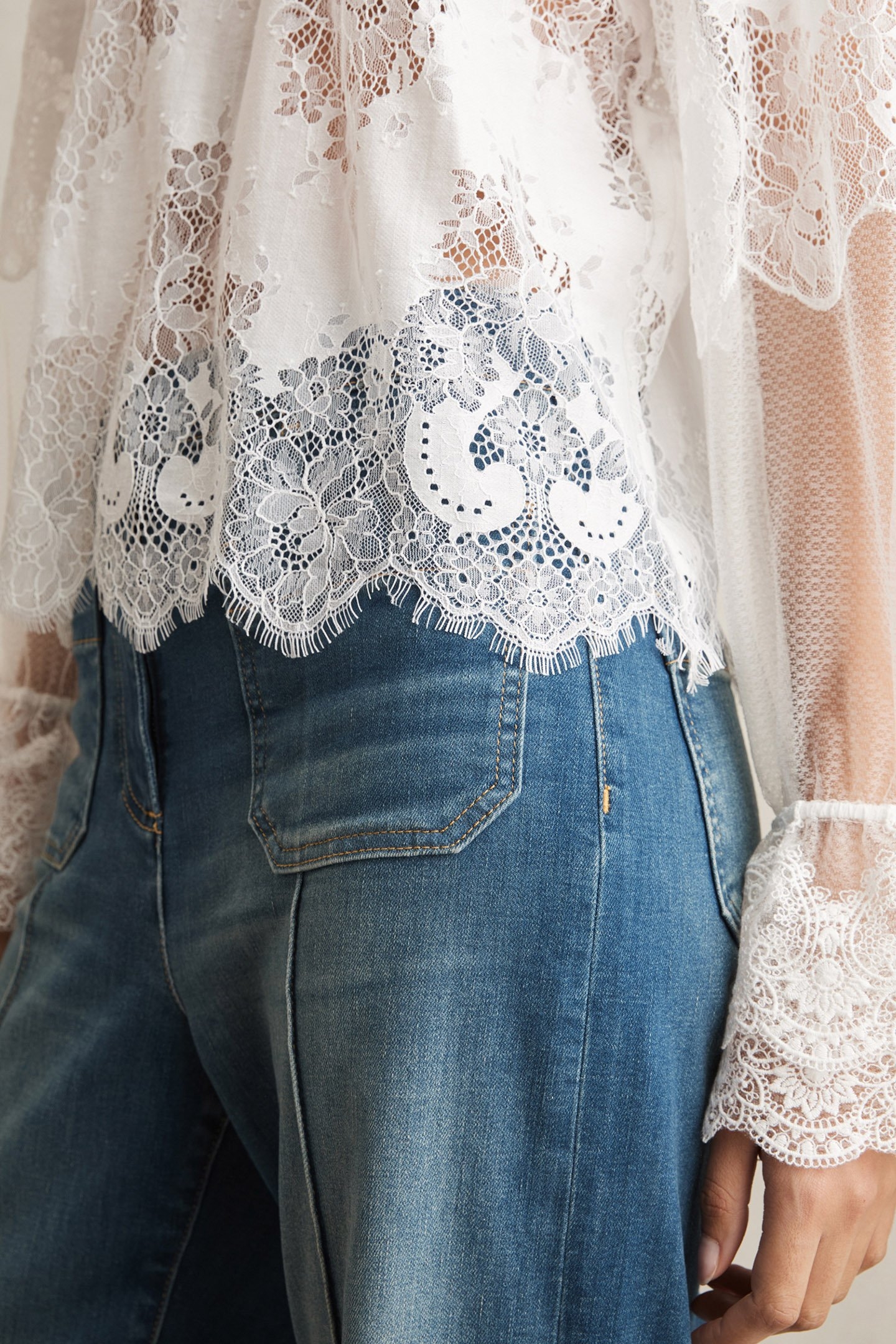 EMILIA LACE BLOUSE IVORY 6