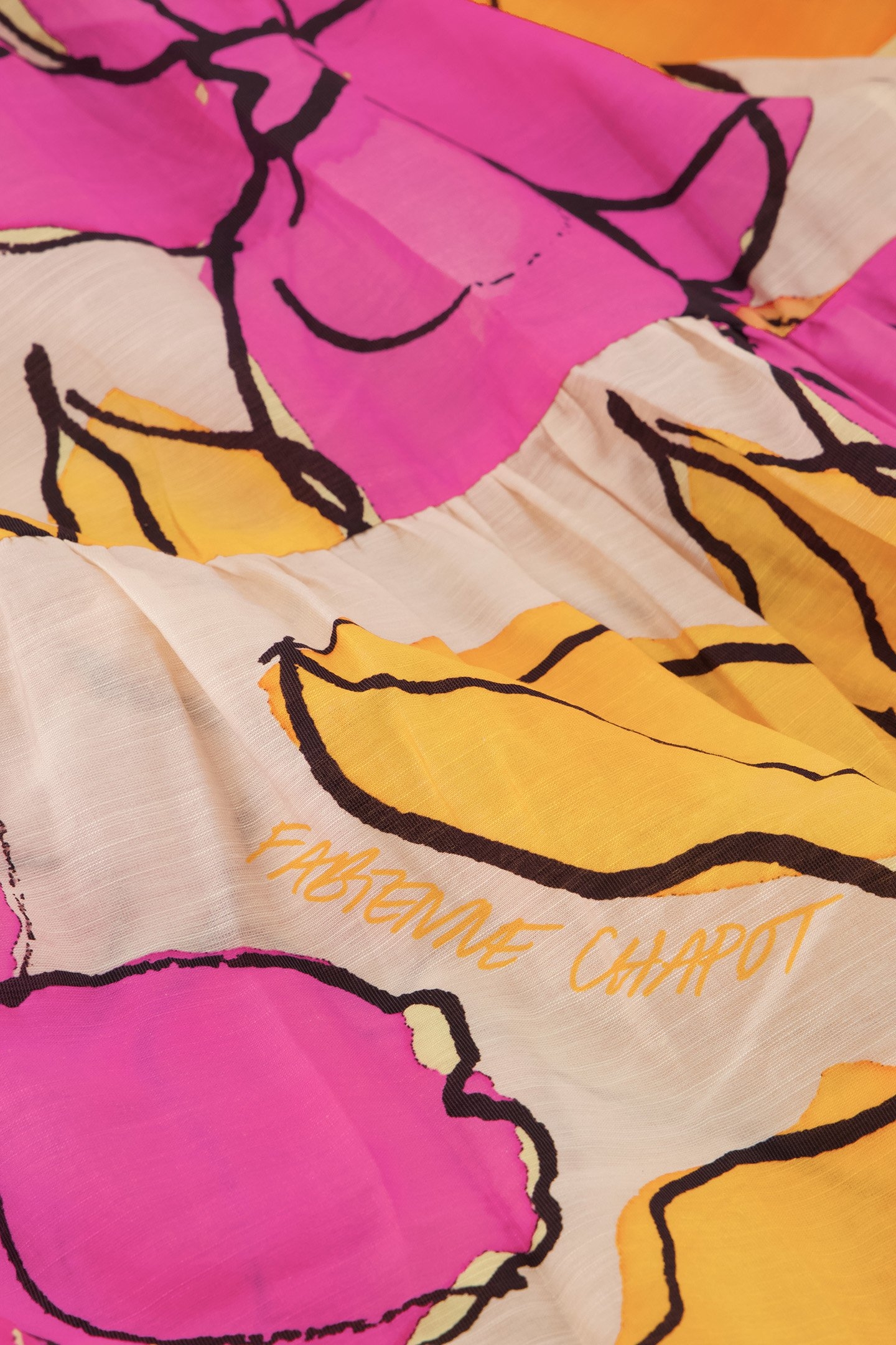 ALICE DRESS MIMOSA/CASSIS 4