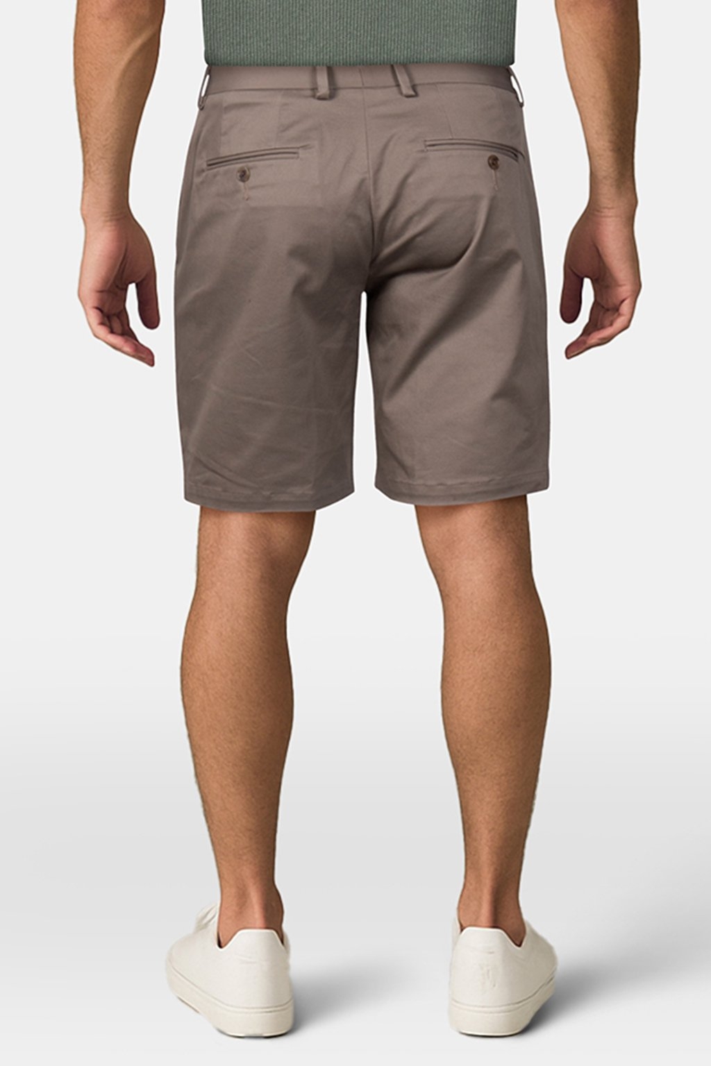 HAMPTON COTTON CHINO SHORTS TAUPE - OUTLET PRICE 2