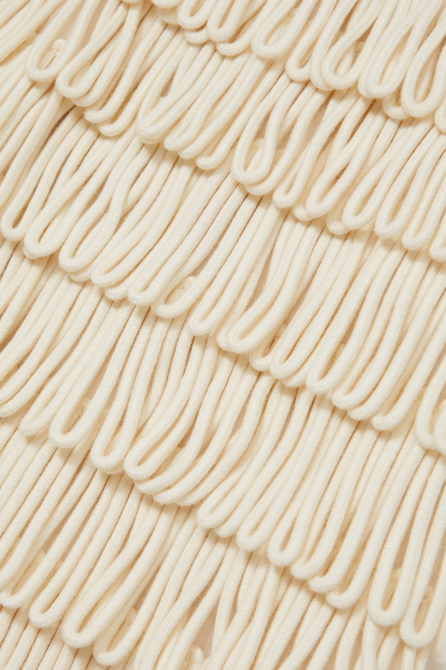 BOBBI FRINGE MINI IVORY 5