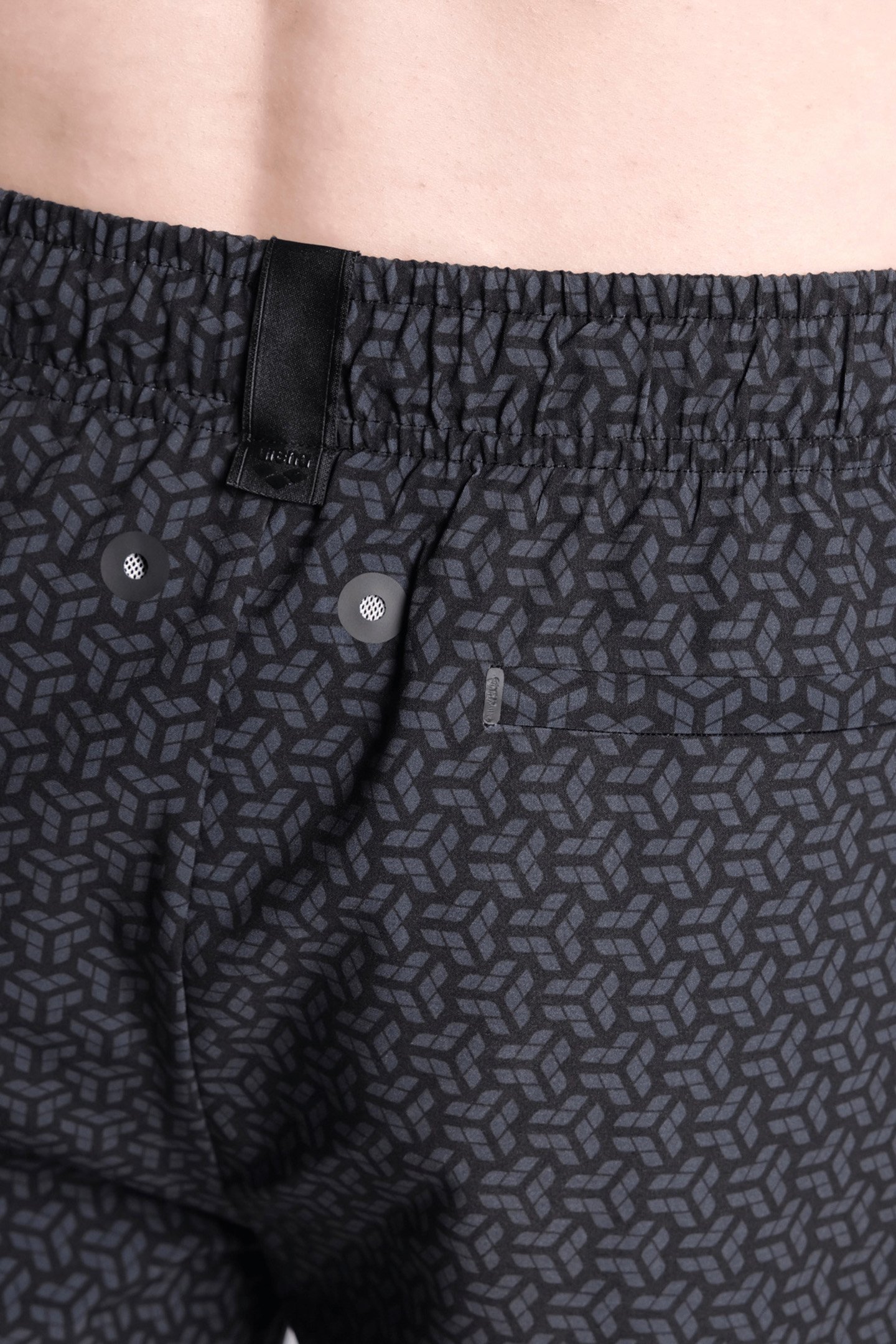 MEN'S ARENA EVO BEACH BOXER AO BLACK-ASPHALT 7