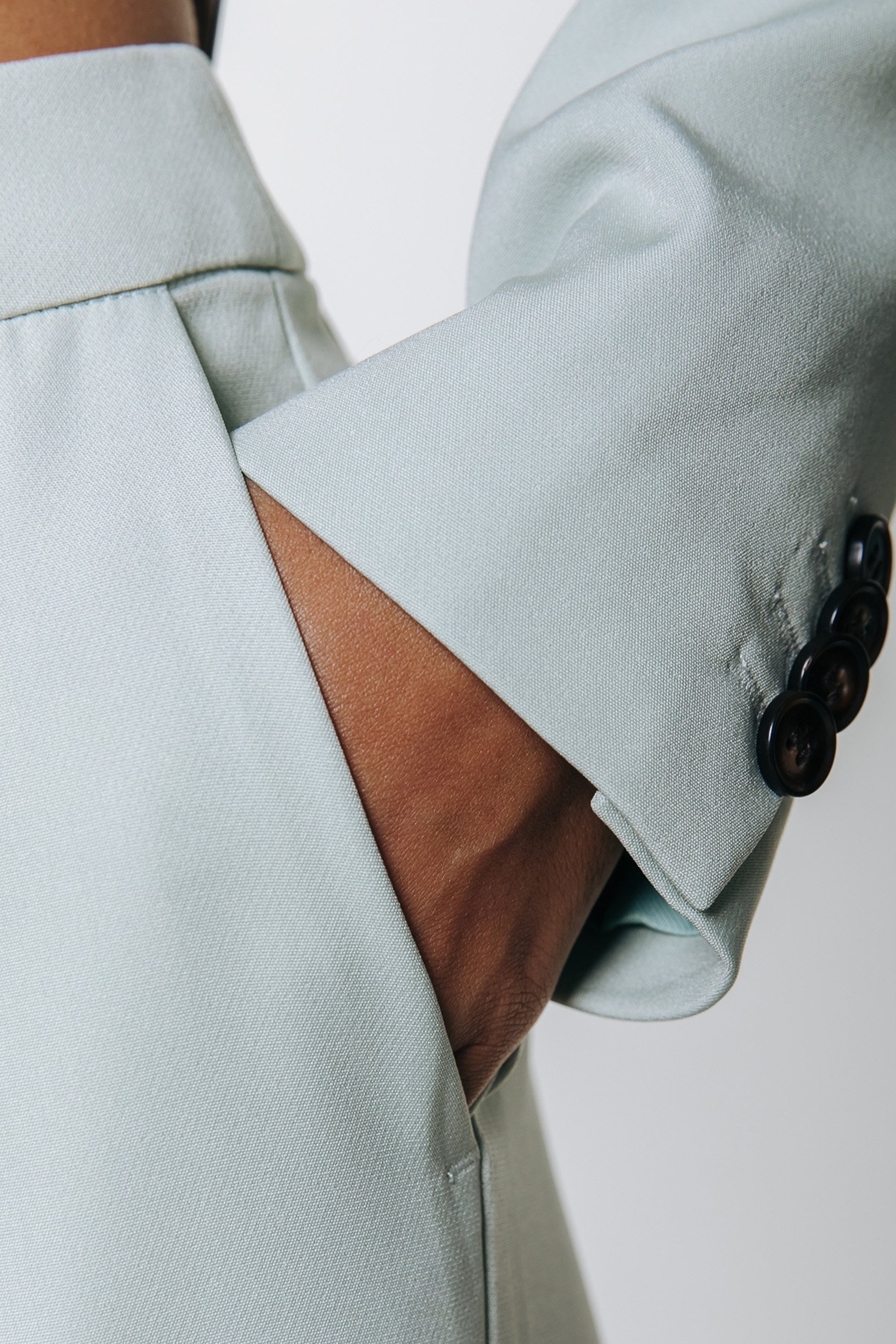 WENDE UNI LOW WAIST PANTS LIGHT MINT 3