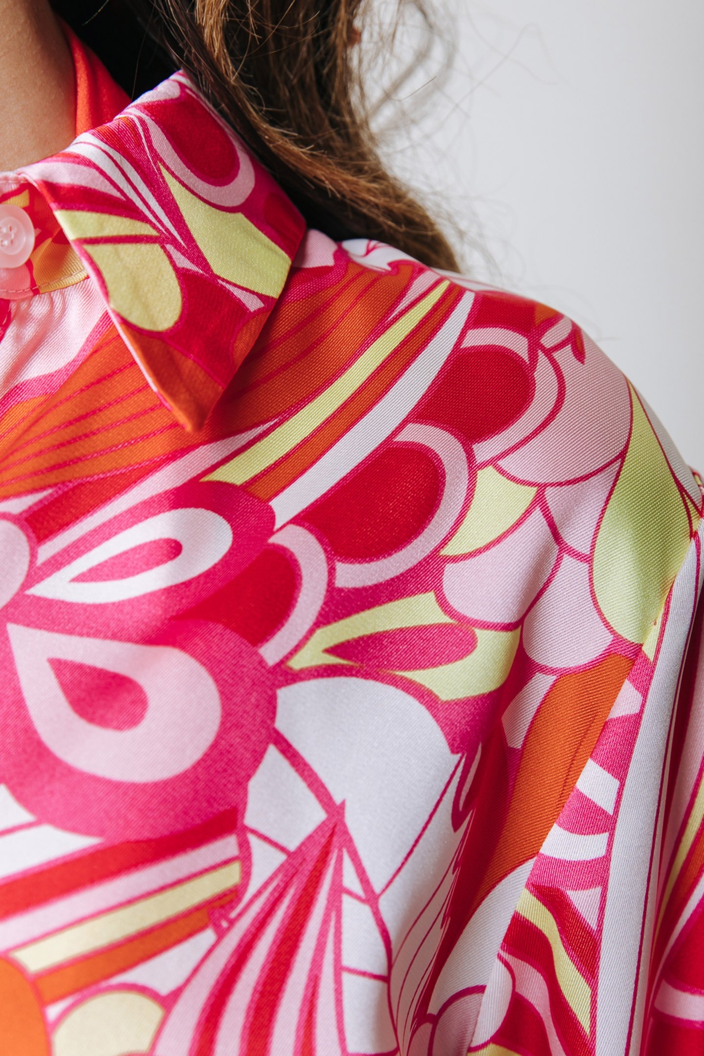 TIA BIG FLOWER KIMONO SLEEVE BLOUSE MULTICOLOR 3