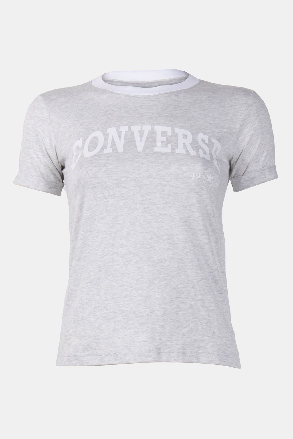 RETRO RINGER T-SHIRT LT RETRO GREY HEATHER 3