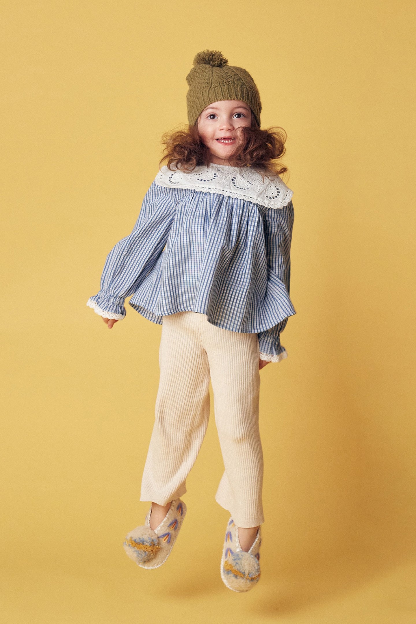 BLOUSE HENRIETTE BLUE SONNET VICHY 3