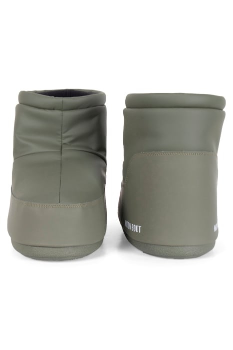 MOON BOOT – MB ICON LOW NOLACE RUBBER GREEN 2