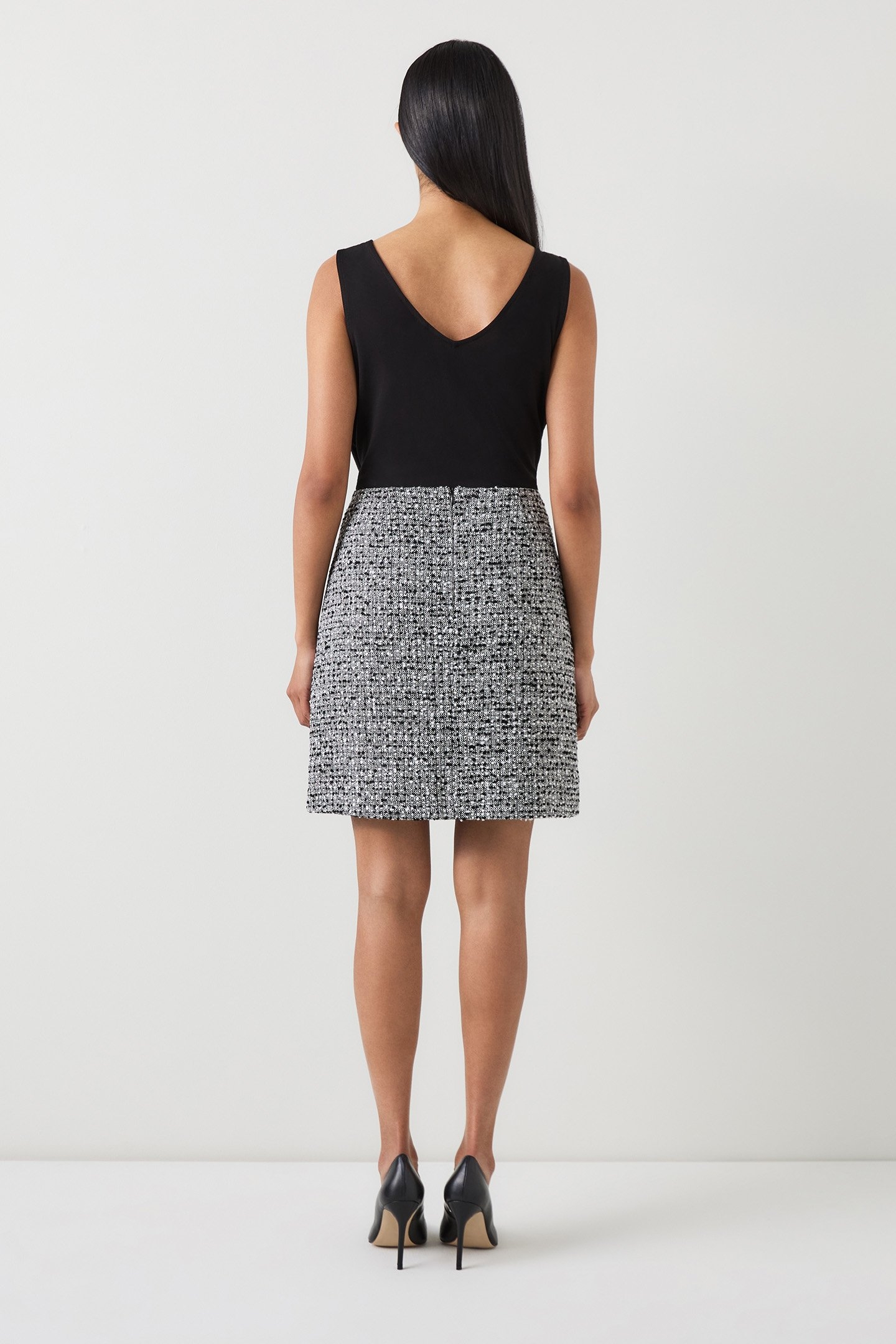 SK CHARLIE TWEED SKIRT MULTI COLOUR 3