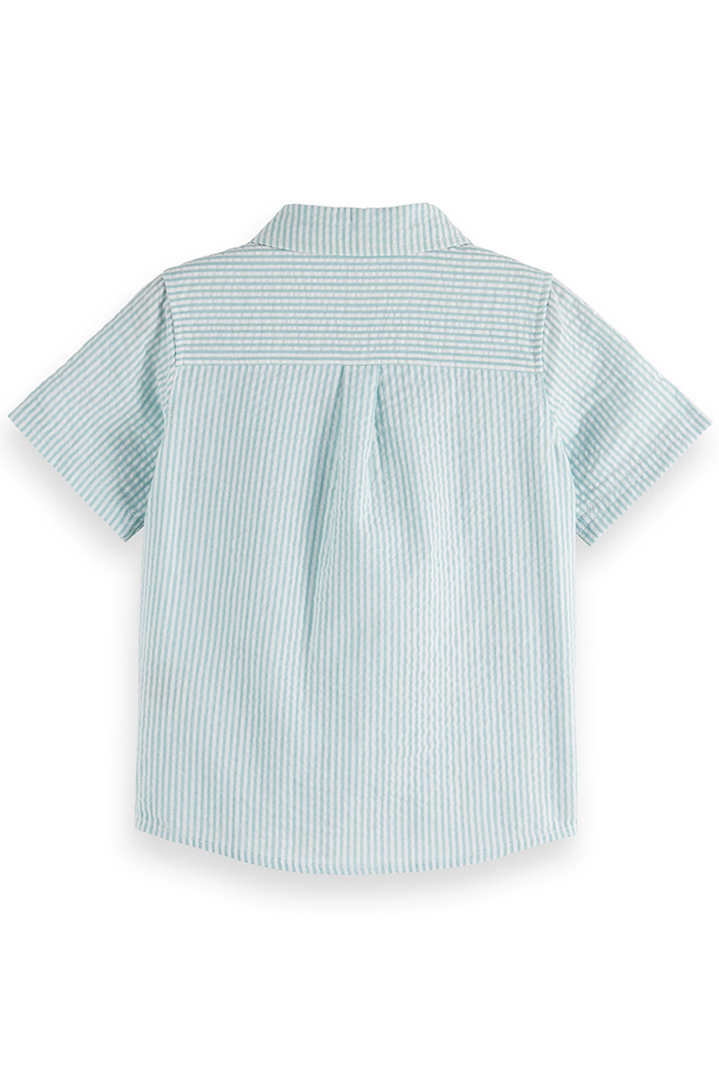 2PC BIG BOYS SS YARN DYE SEERSUCKER SHIRT & SHORT SET BLEACH 2