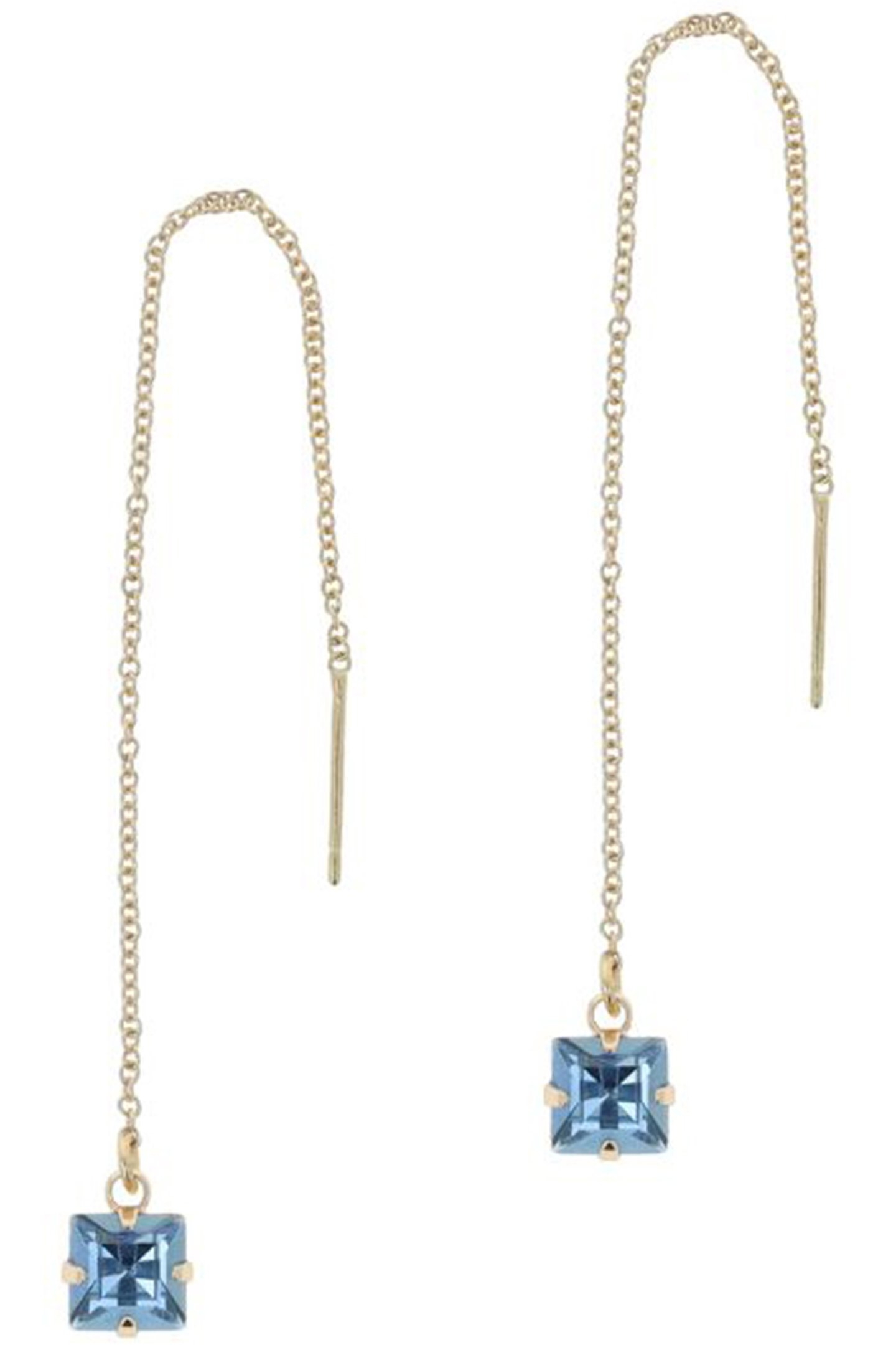 SAPPHIRE DANGLE EARRINGS 1