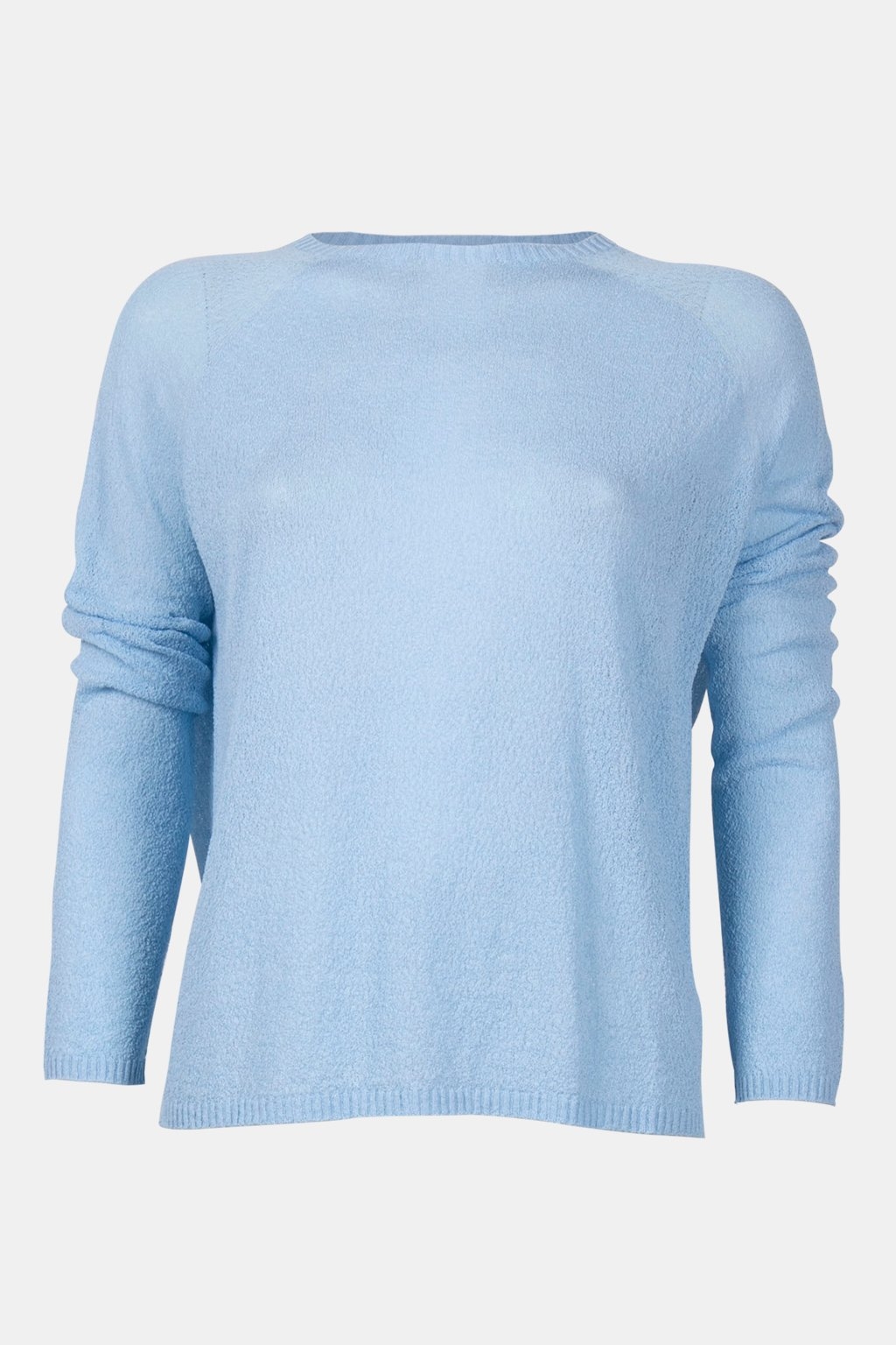 SUPERLIGHT CREW NECK COTTON BLUE 3