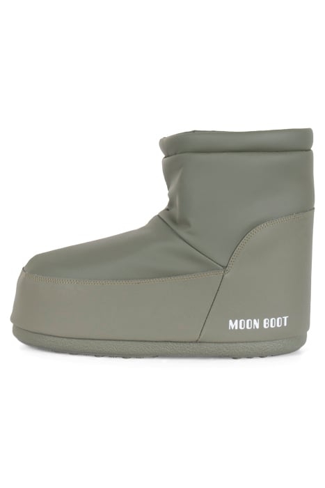 MOON BOOT – MB ICON LOW NOLACE RUBBER GREEN 3
