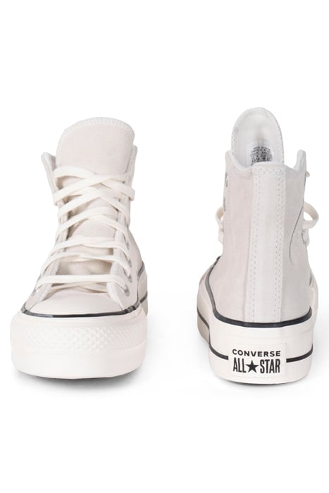 CHUCK TAYLOR ALL STAR LINED PLATFORM EGRET/BLACK/EGRET 2