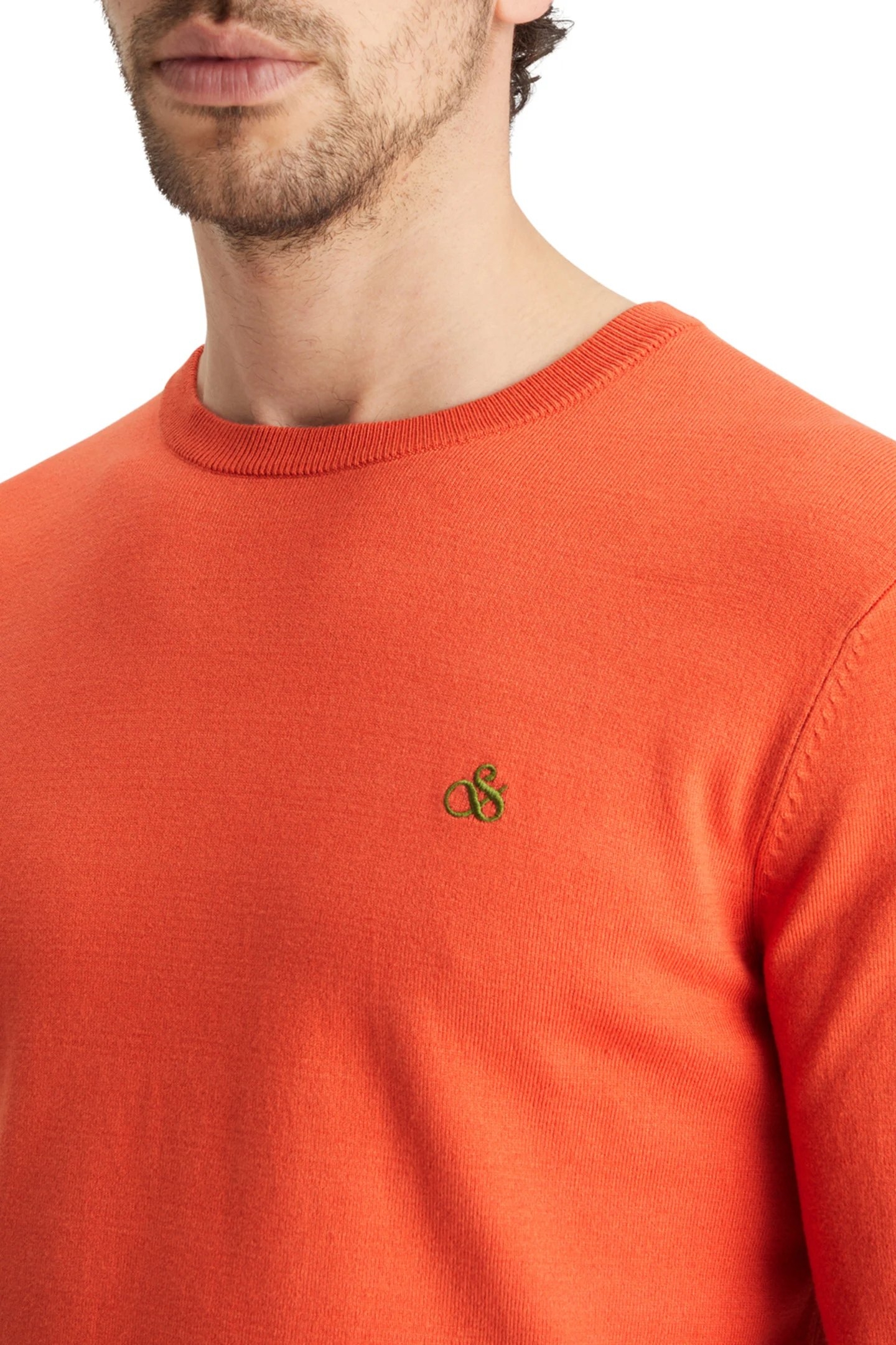 ESSENTIAL PULLOVER CREWNECK NEGRONI 7