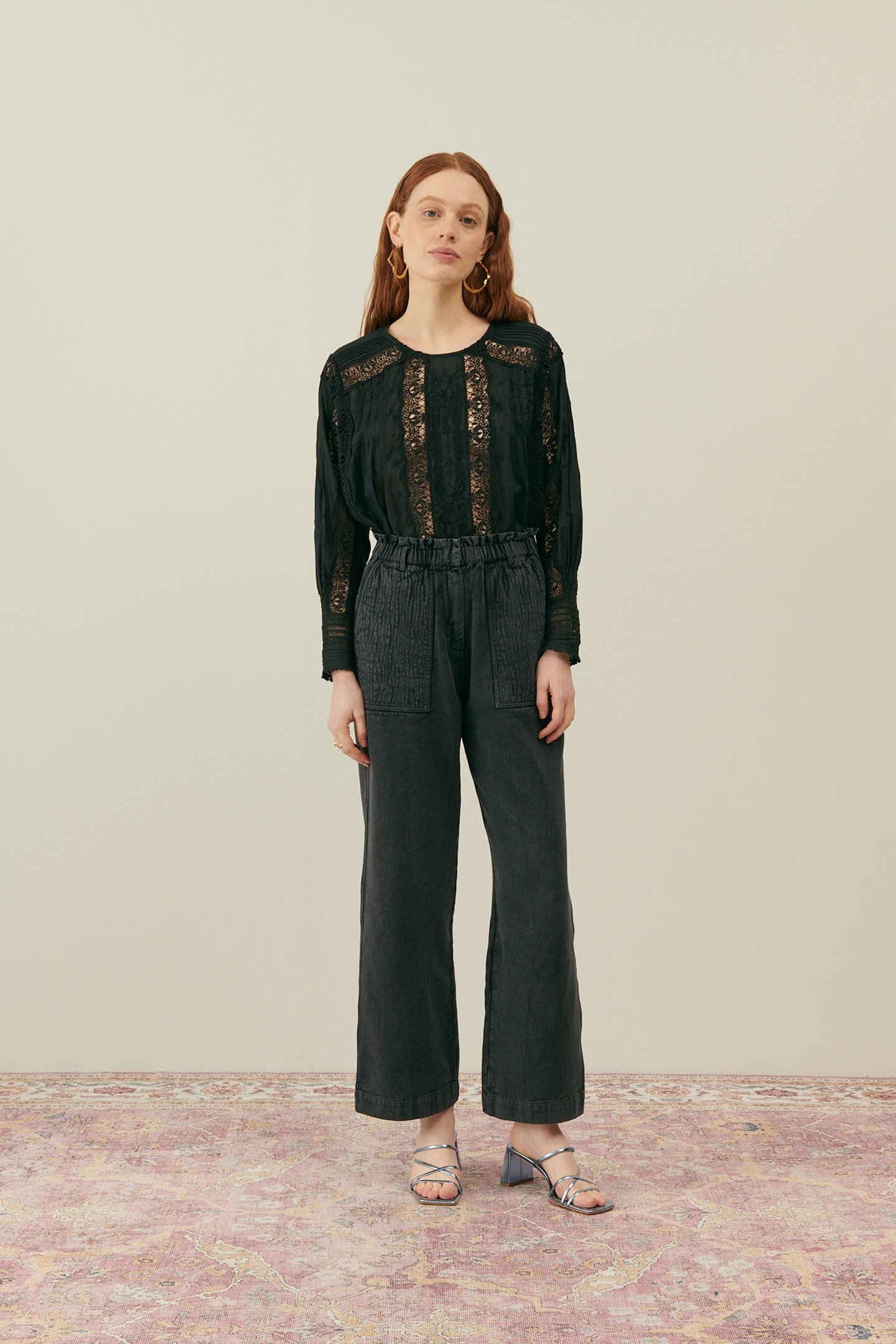 BLOUSE JEANNINE BLACK 1