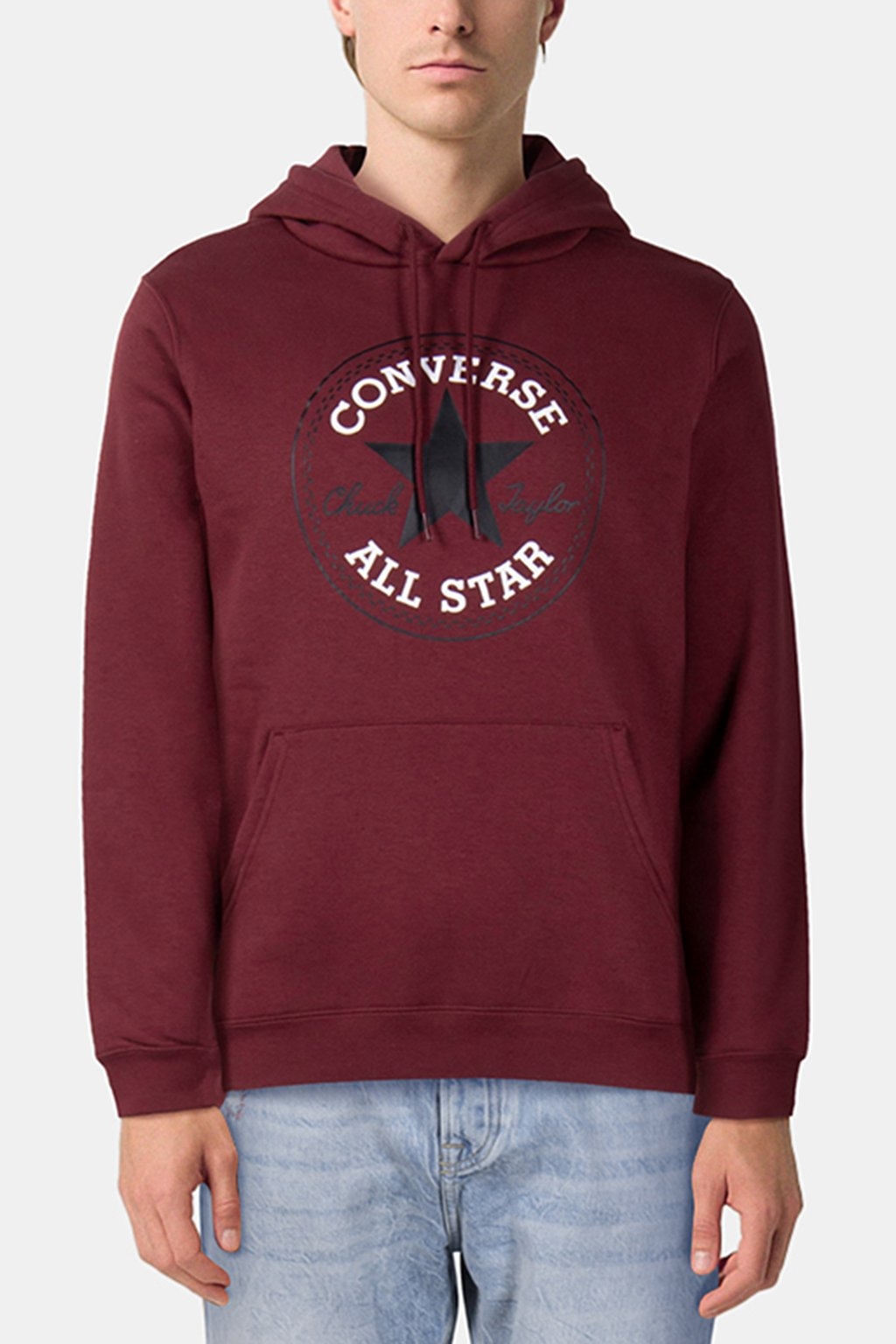 CONVERSE GO-TO ALL STAR PATCH STANDARD-FIT FLEECE PULLOVER H 4