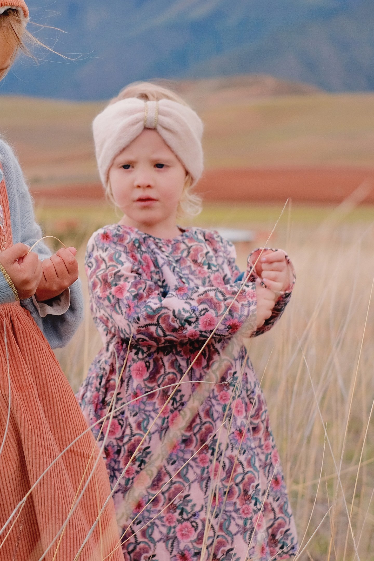 DRESS ROULOTTA BLUSH FLOWERS 2